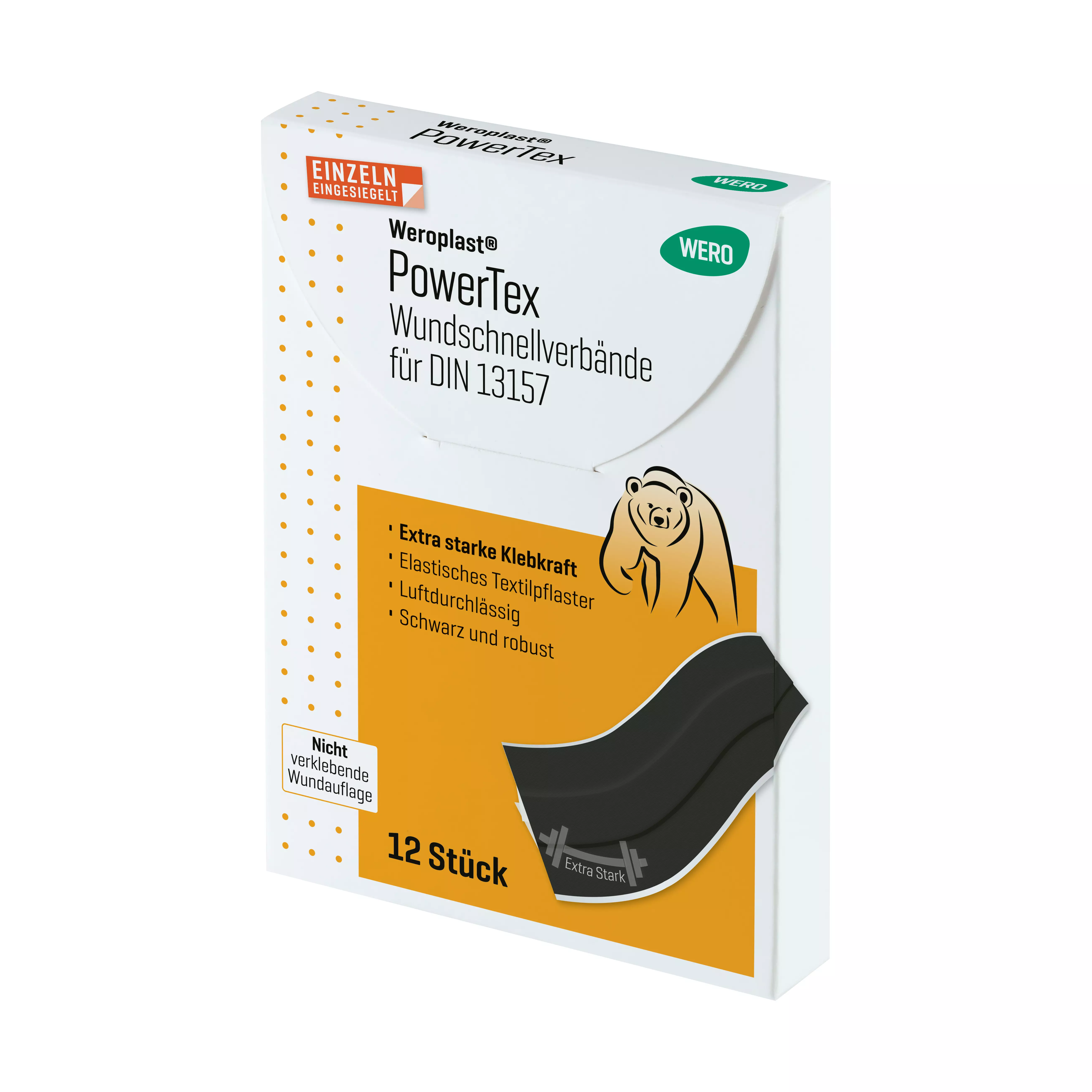 Weroplast® PowerTex plasters - Quick wound dressings DIN 13157