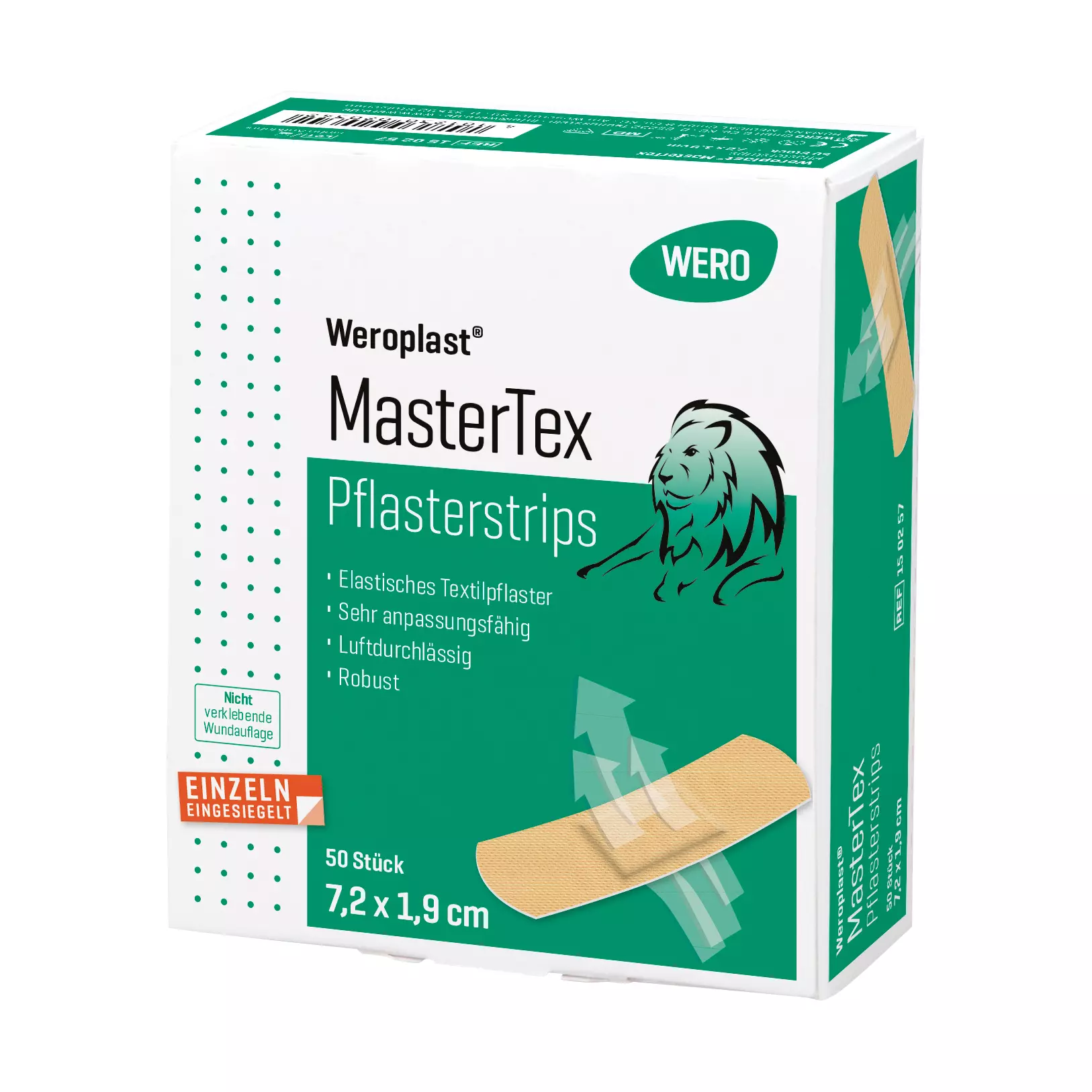 Pflasterstrips Weroplast® MasterTex - 1,9 cm, 50 Stk
