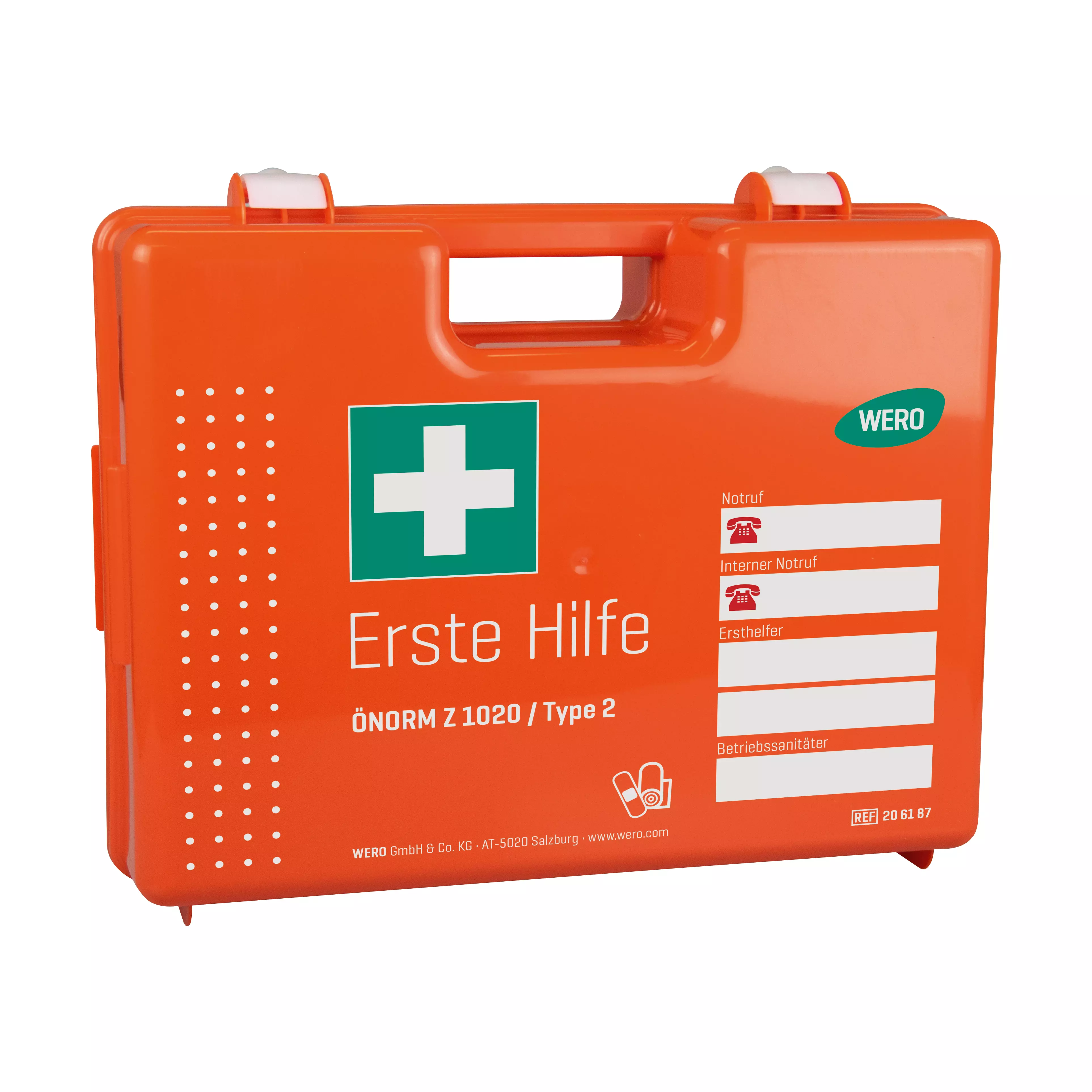 First aid kit WERO basic filling ÖNORM Z 1020 type 2 