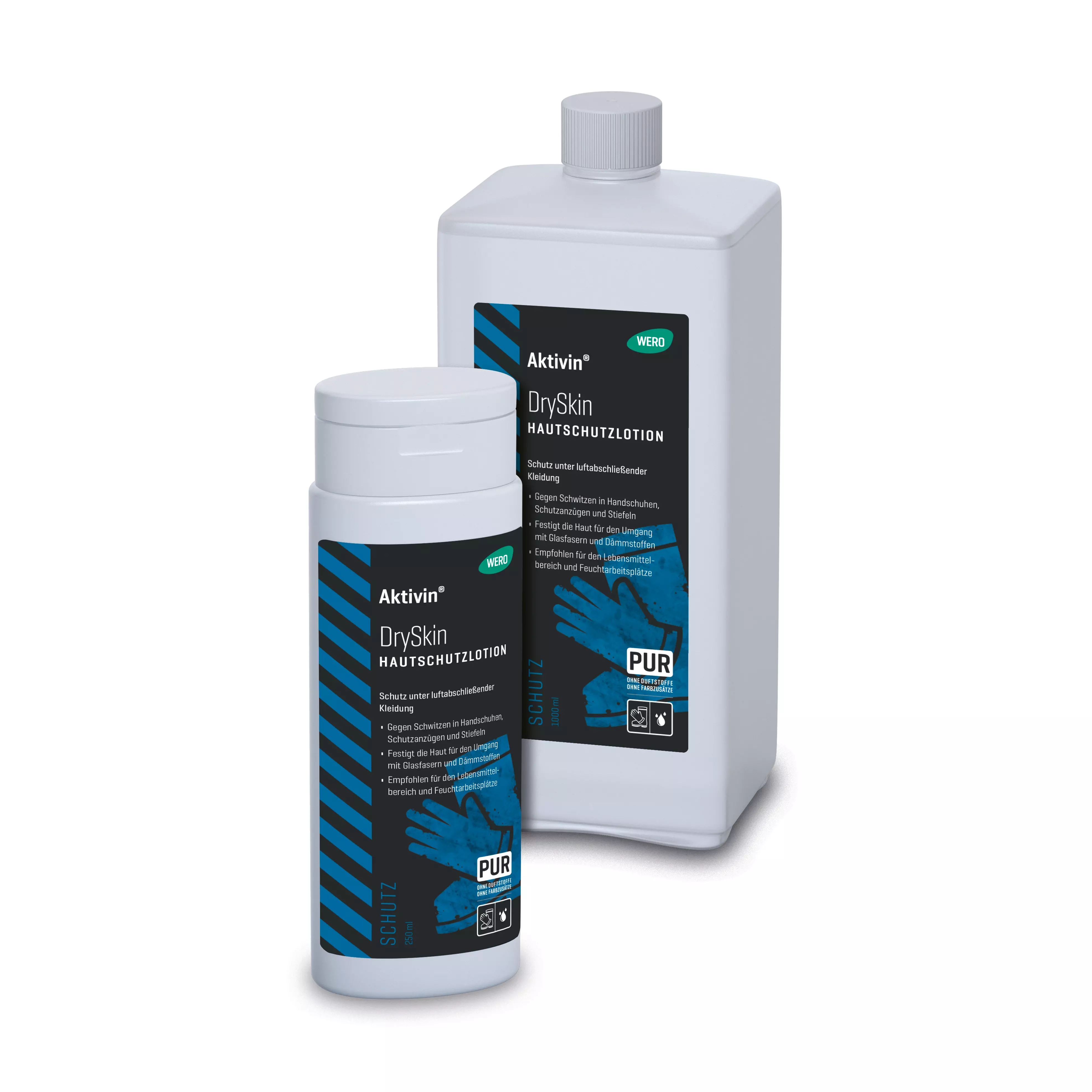 Hautschutzlotion Aktivin® DrySkin - Euroflasche, 1.000 ml