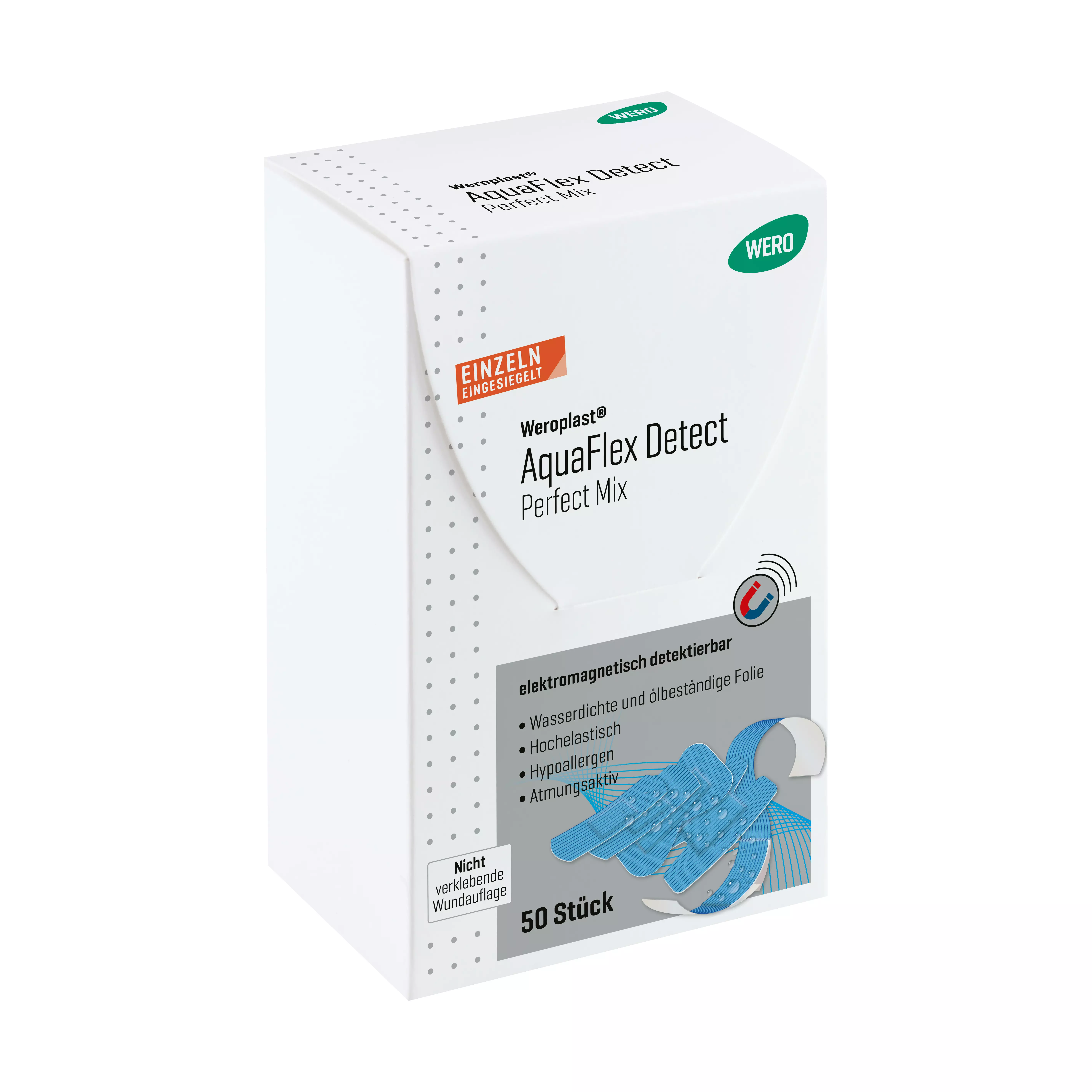 Pflasterset Weroplast® AquaFlex Detect - Perfect Mix