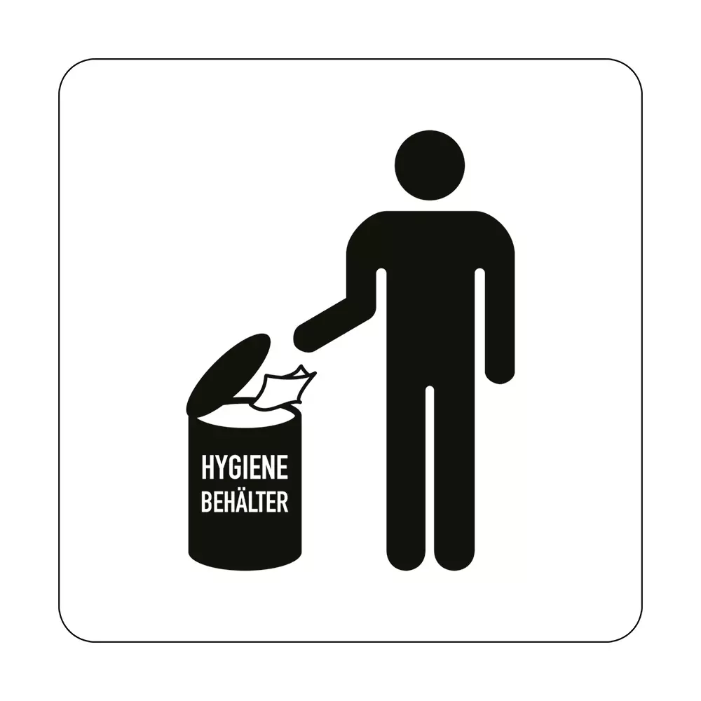 Piktogramm Hygienebehälter