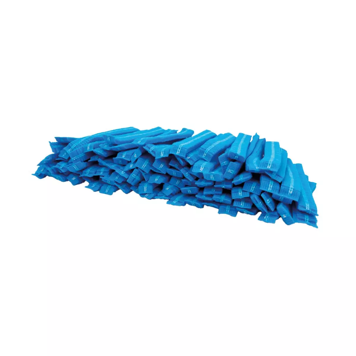 Disposable cap, 100 pcs - blue, detectable