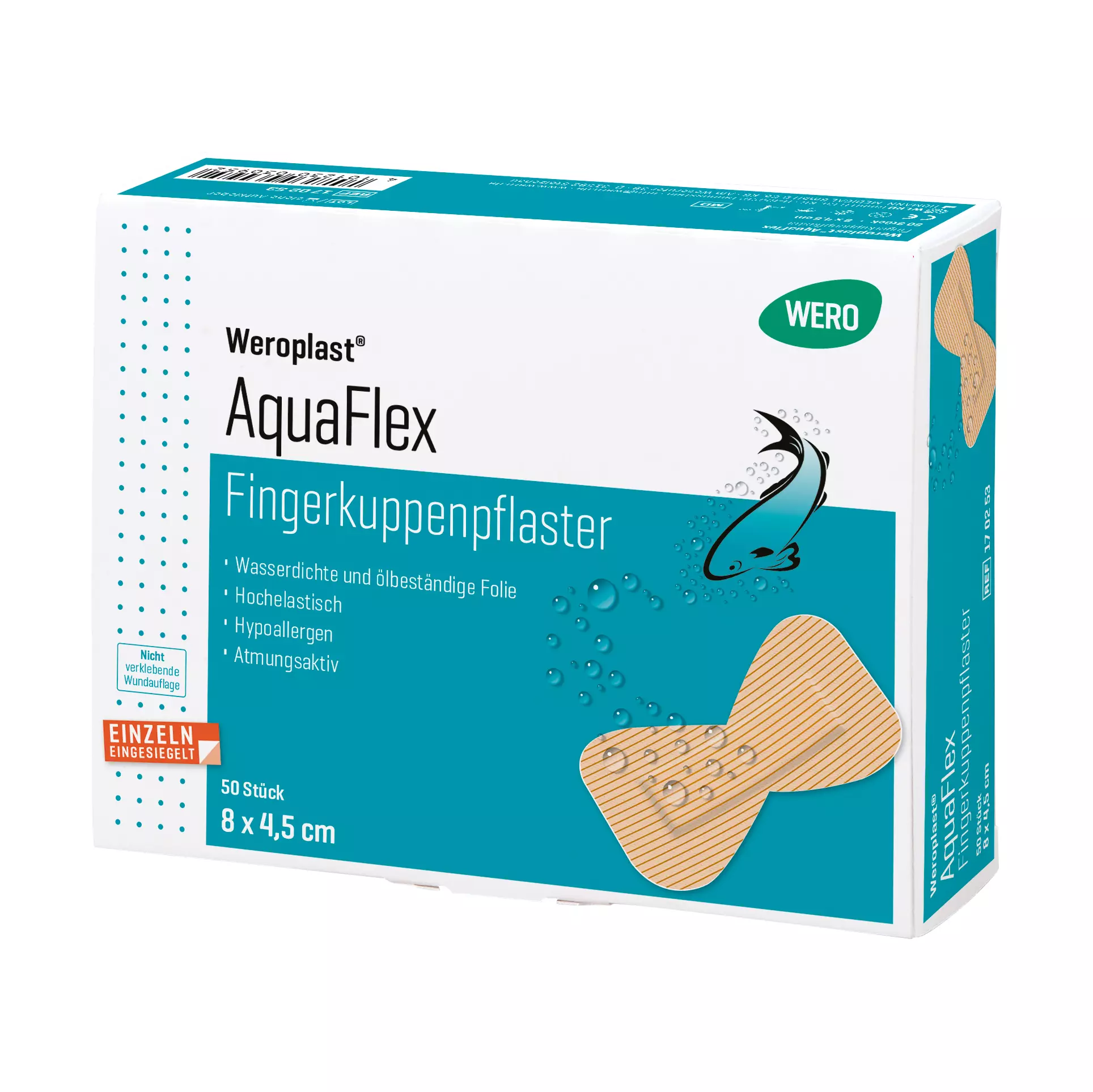 Weroplast® AquaFlex fingertip plasters