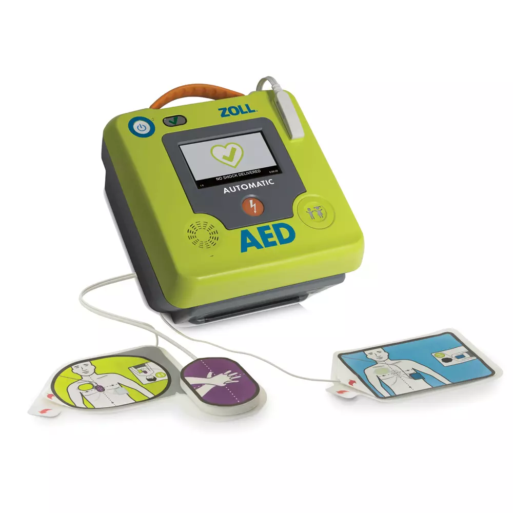 Defibrillator-Set ZOLL AED 3, Vollautomat