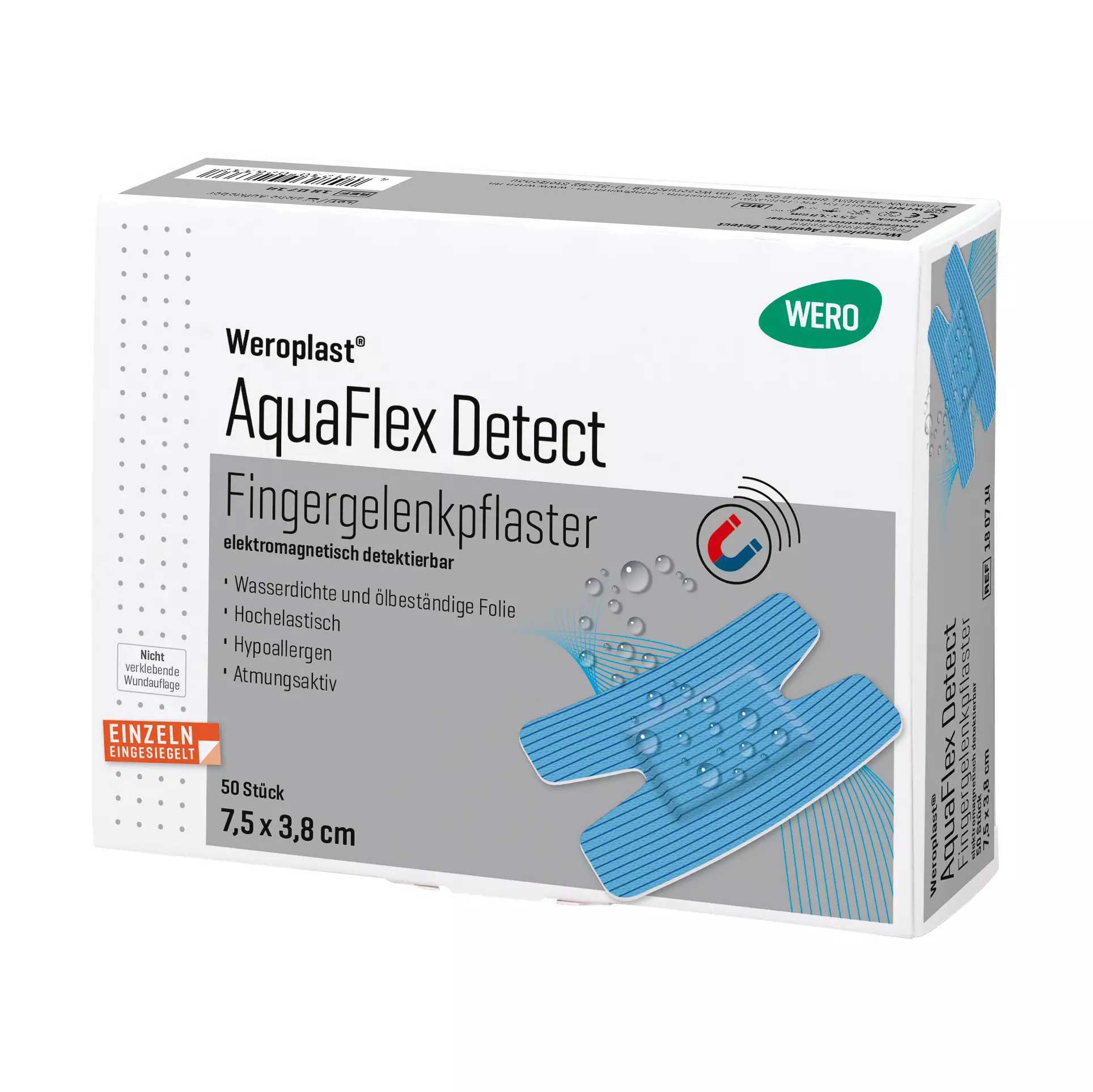 Fingergelenkpflaster Weroplast® AquaFlex Detect