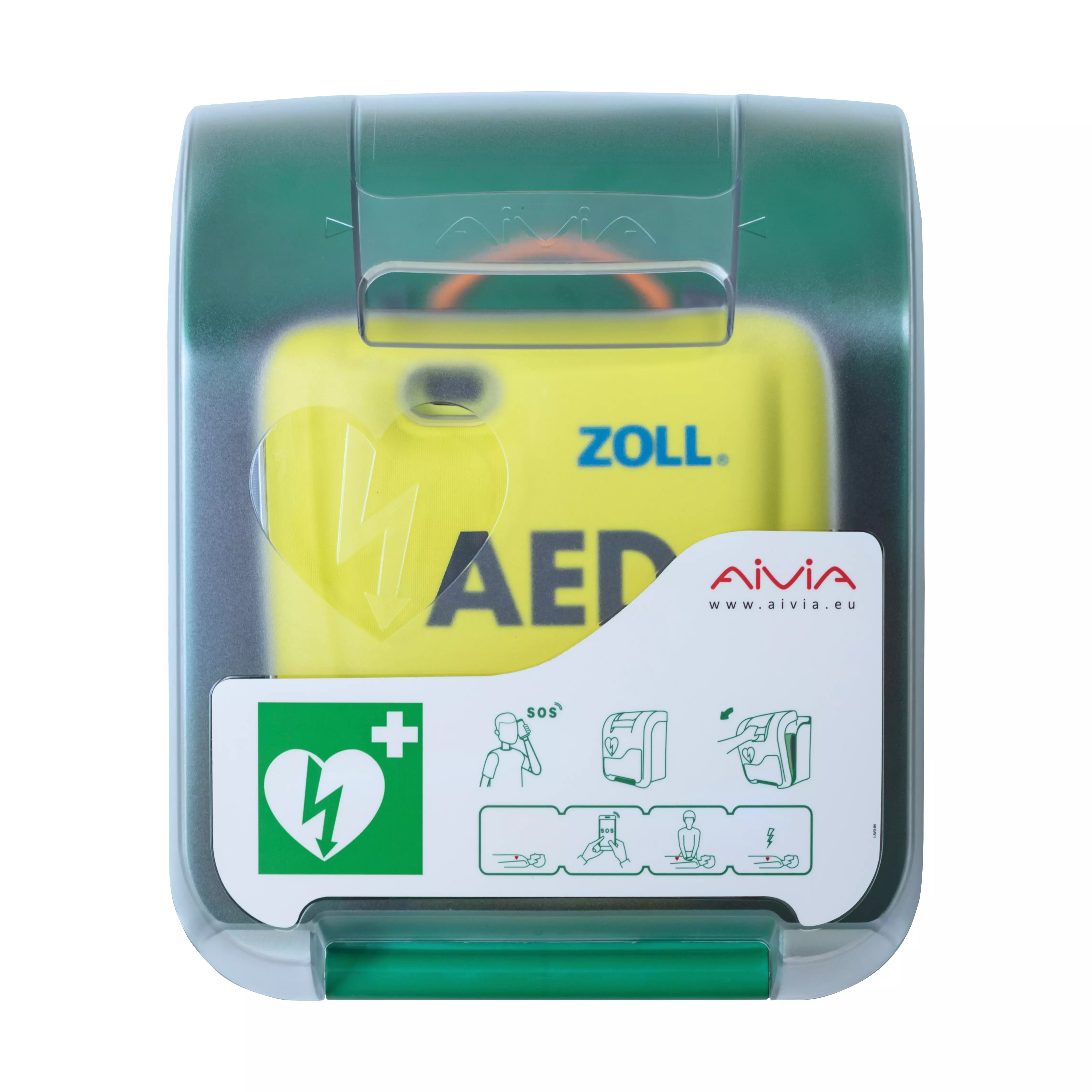 AED wall-mounted cabinet AIVIA IN 100