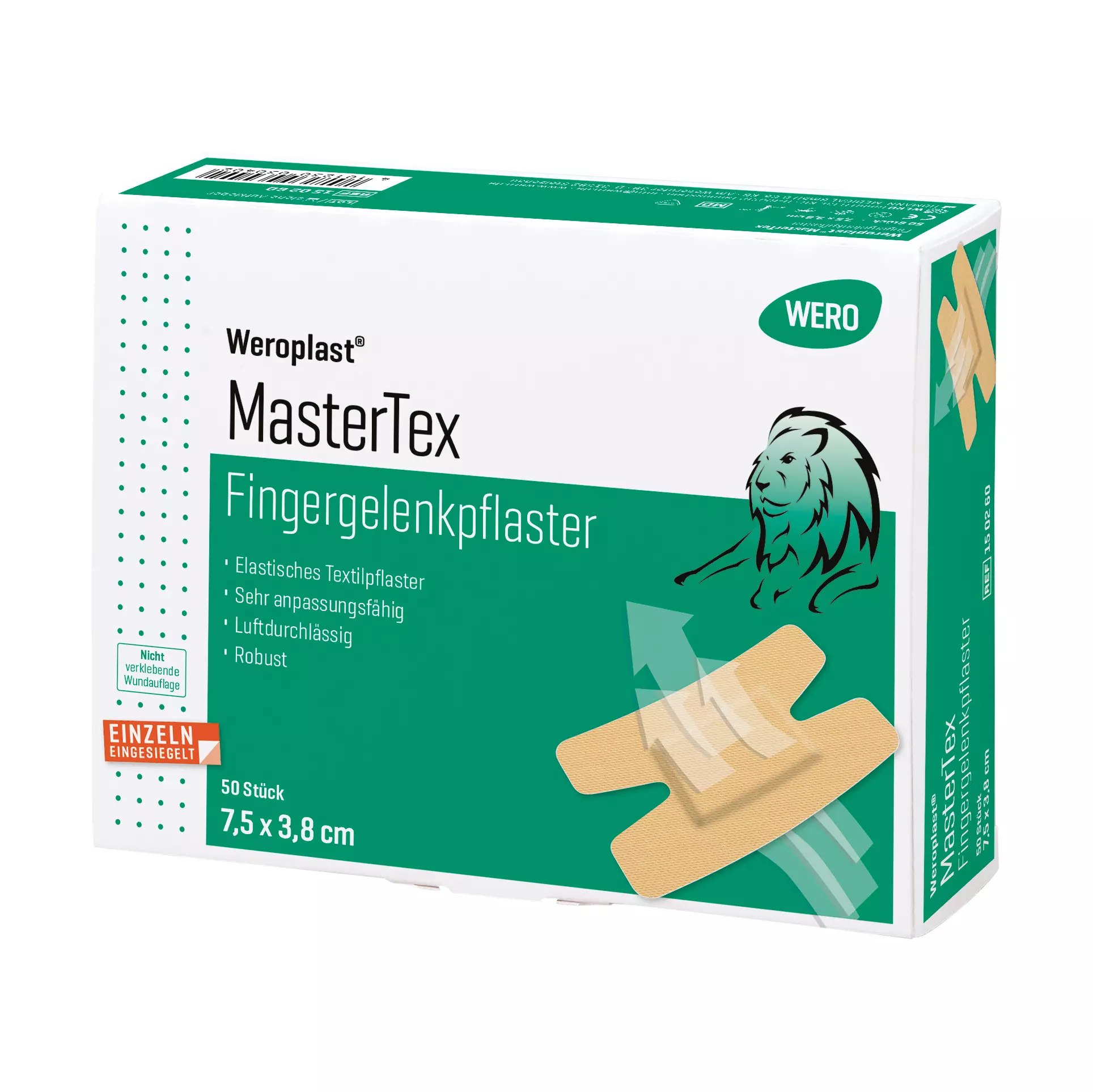 Fingergelenkpflaster Weroplast® MasterTex - 50 Stk