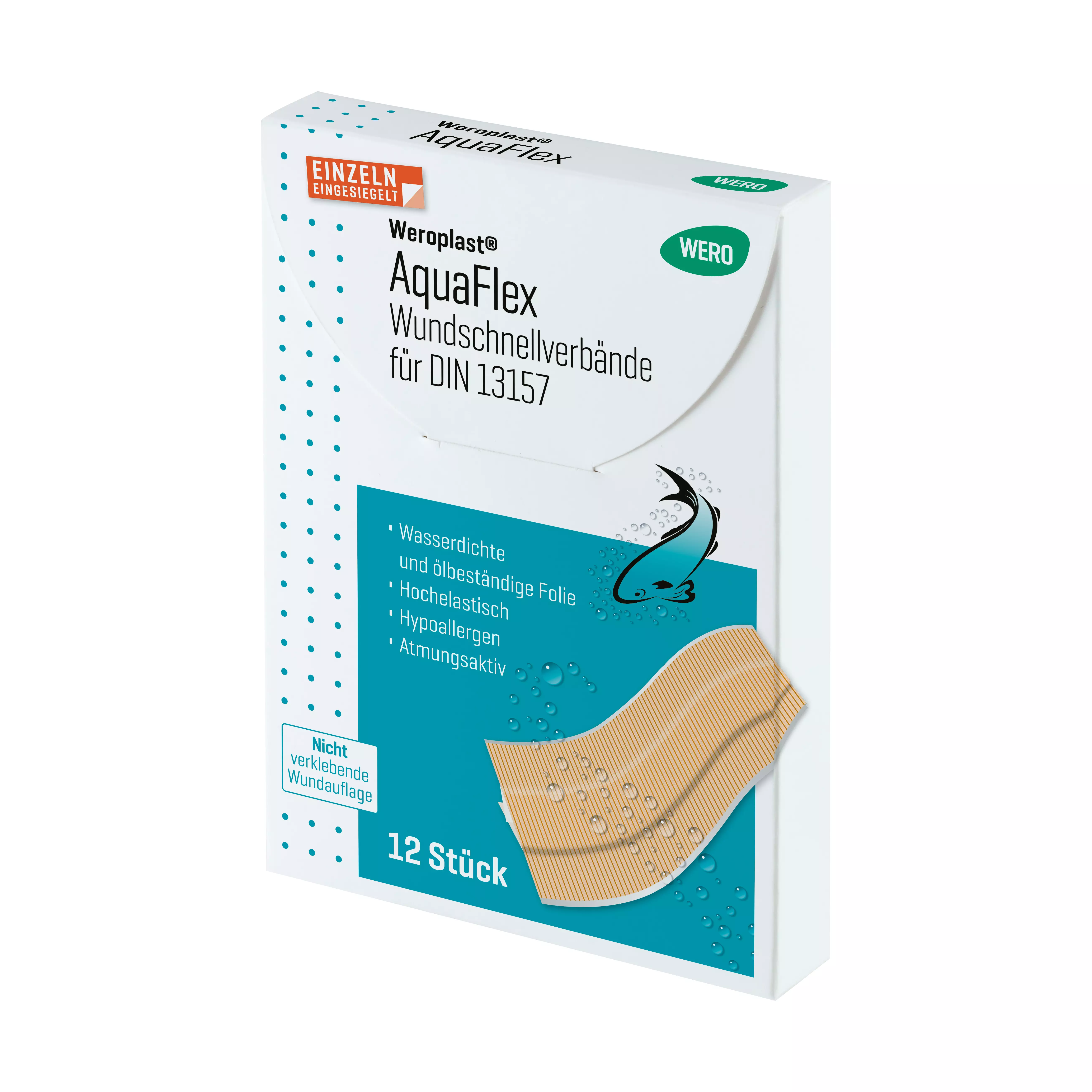 Weroplast® AquaFlex plasters - Quick wound dressings DIN 13157