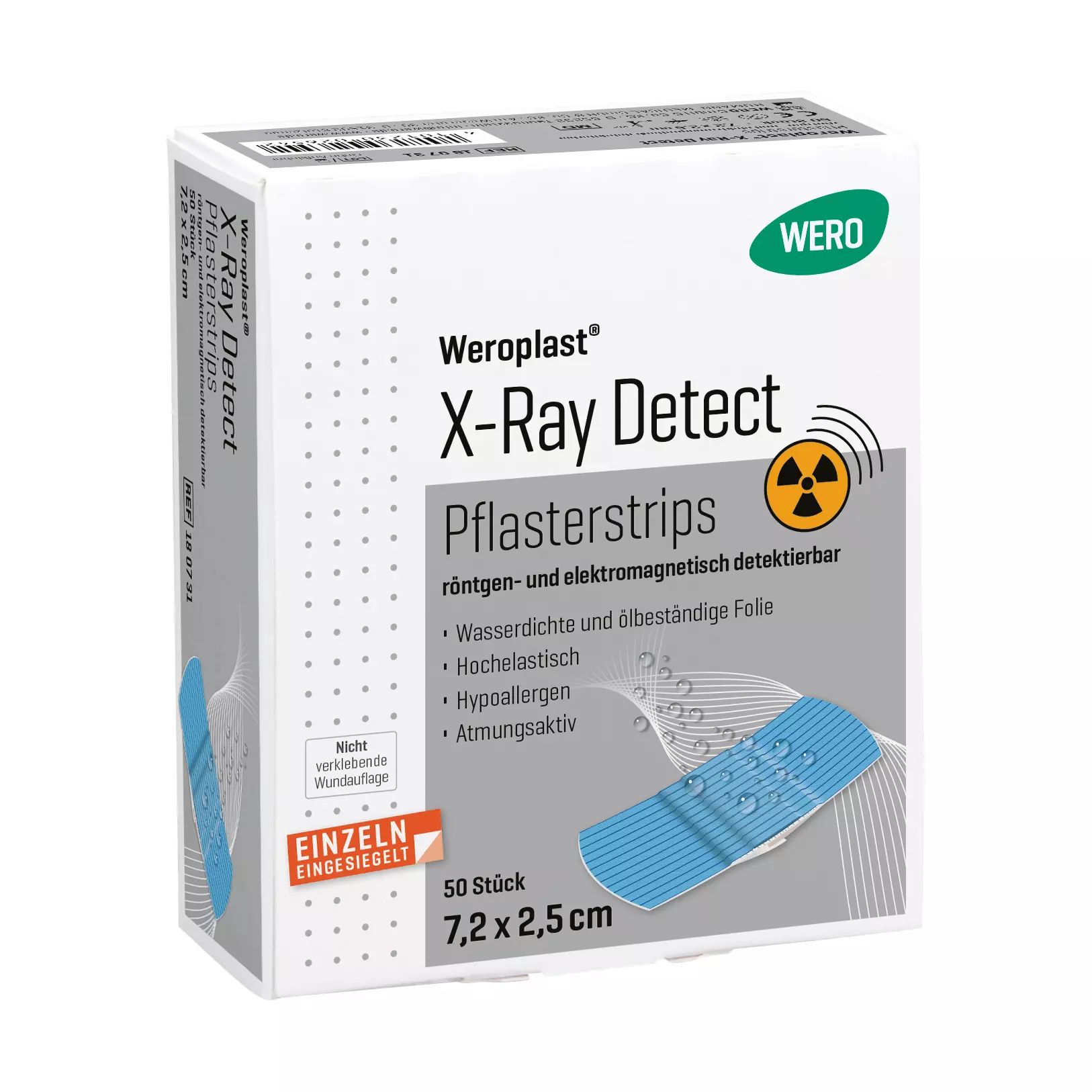 Pflasterstrips Weroplast® X-Ray Detect