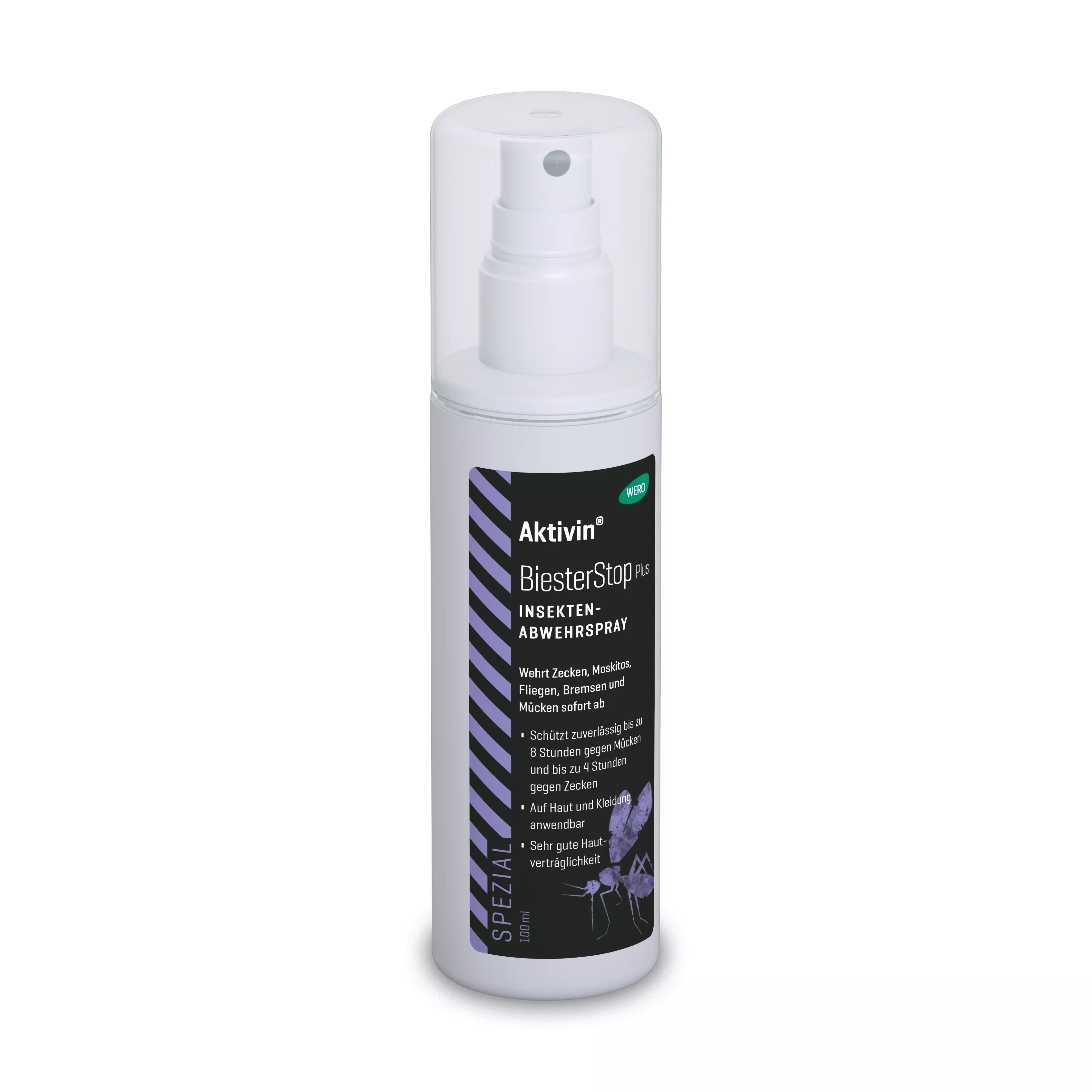 Insektenabwehrspray Aktivin® BiesterStop Plus, 100 ml