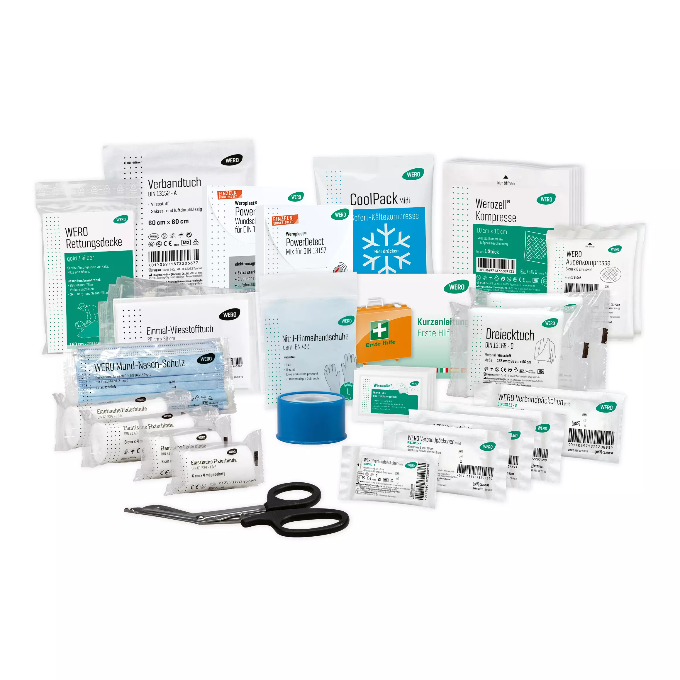 First-aid kit San NR. 67075 / filling - DIN 13157 - SÖHNGEN®