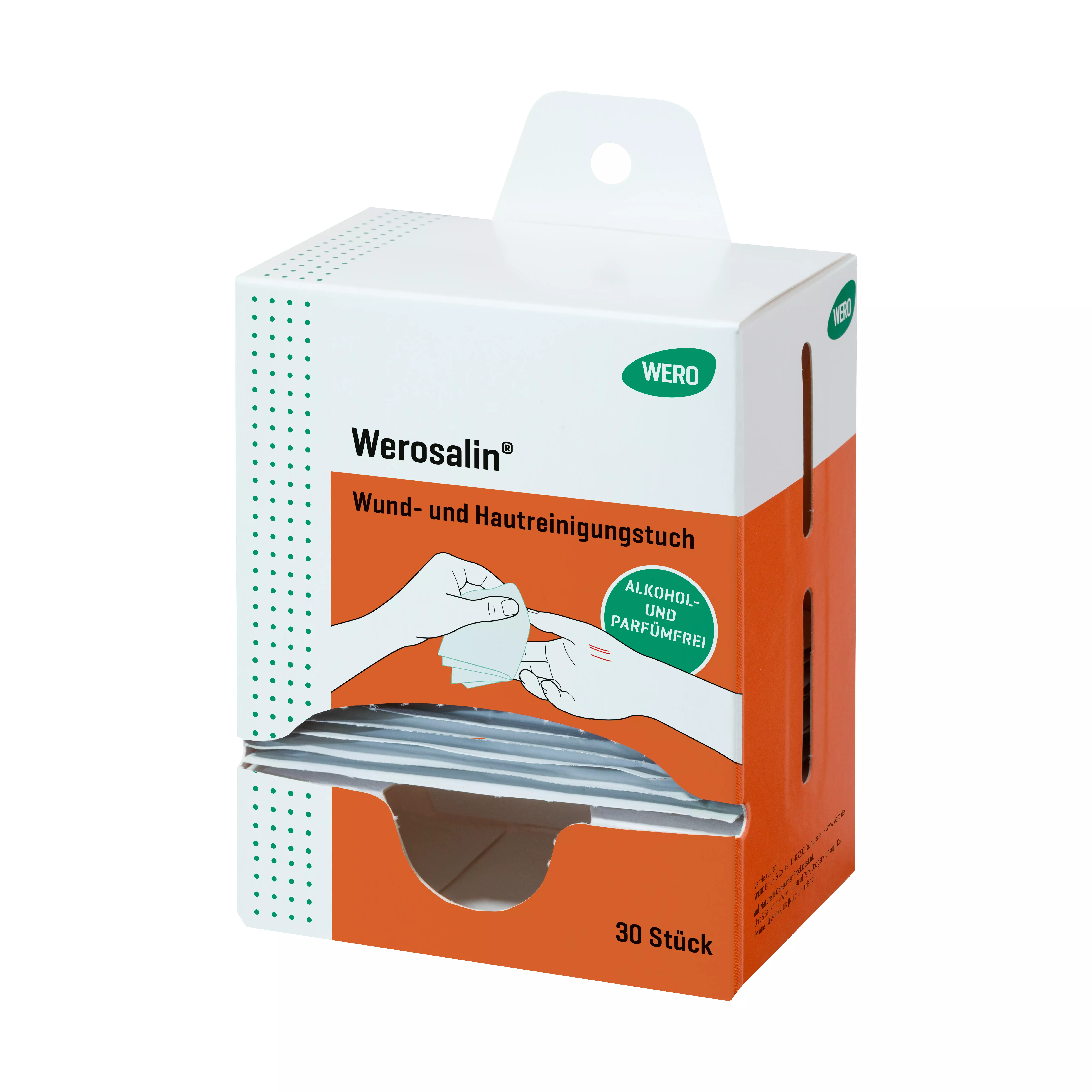 Werosalin® Wund- und Hautreinigungstuch - 30 Stk