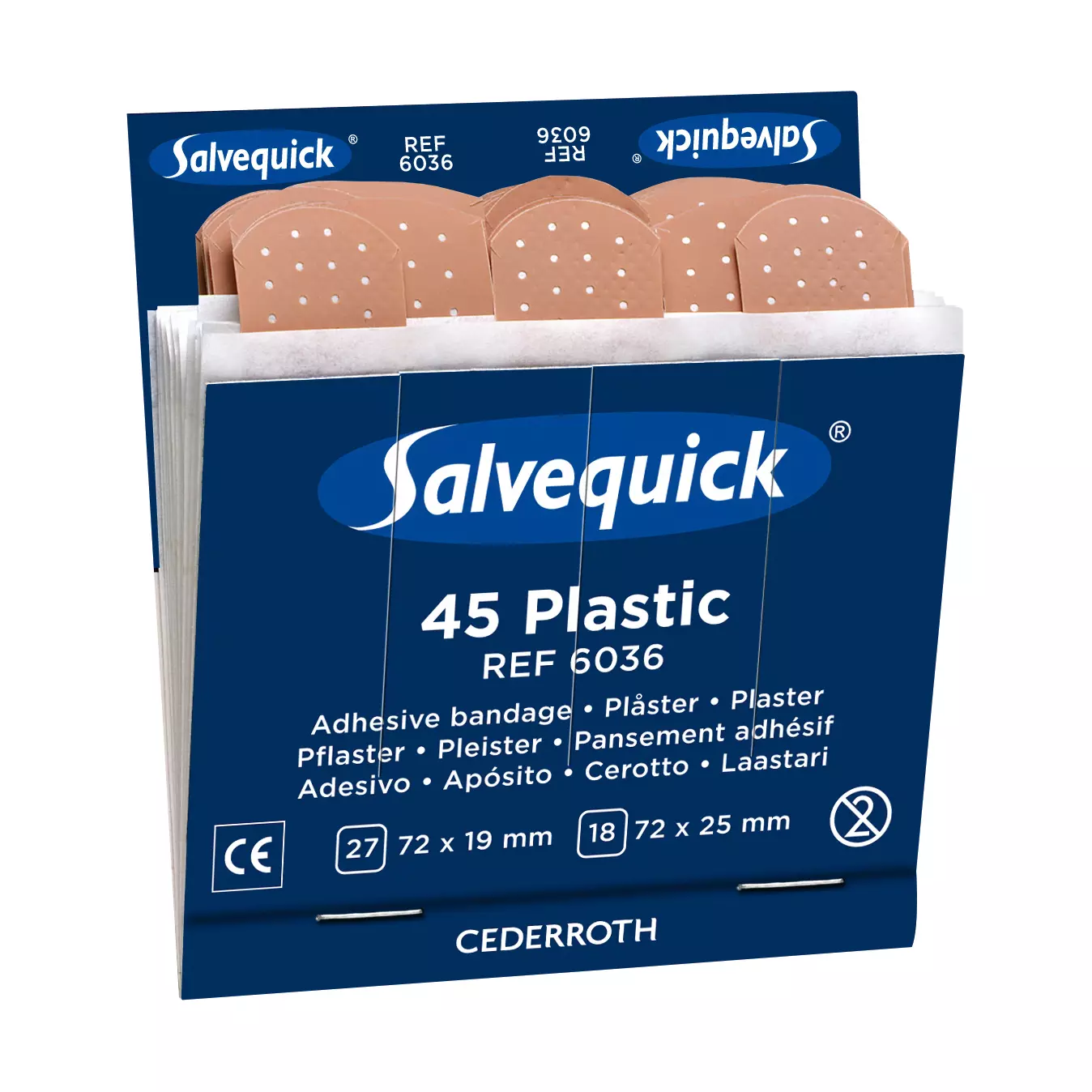 Salvequick® Pflasterstrips, wasserabweisend - Einsatz