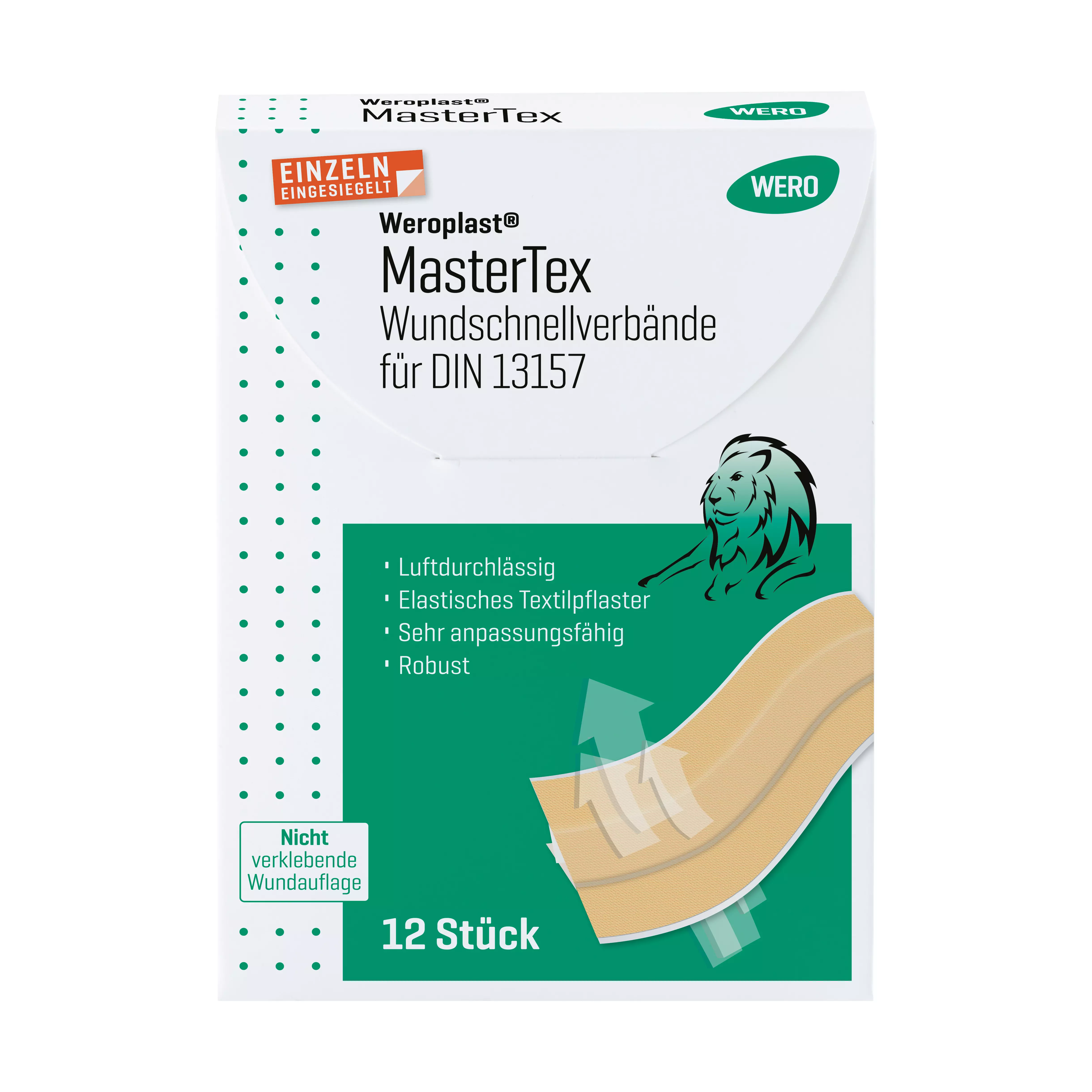 Plaster set Weroplast® MasterTex - Quick wound dressings DIN 13157