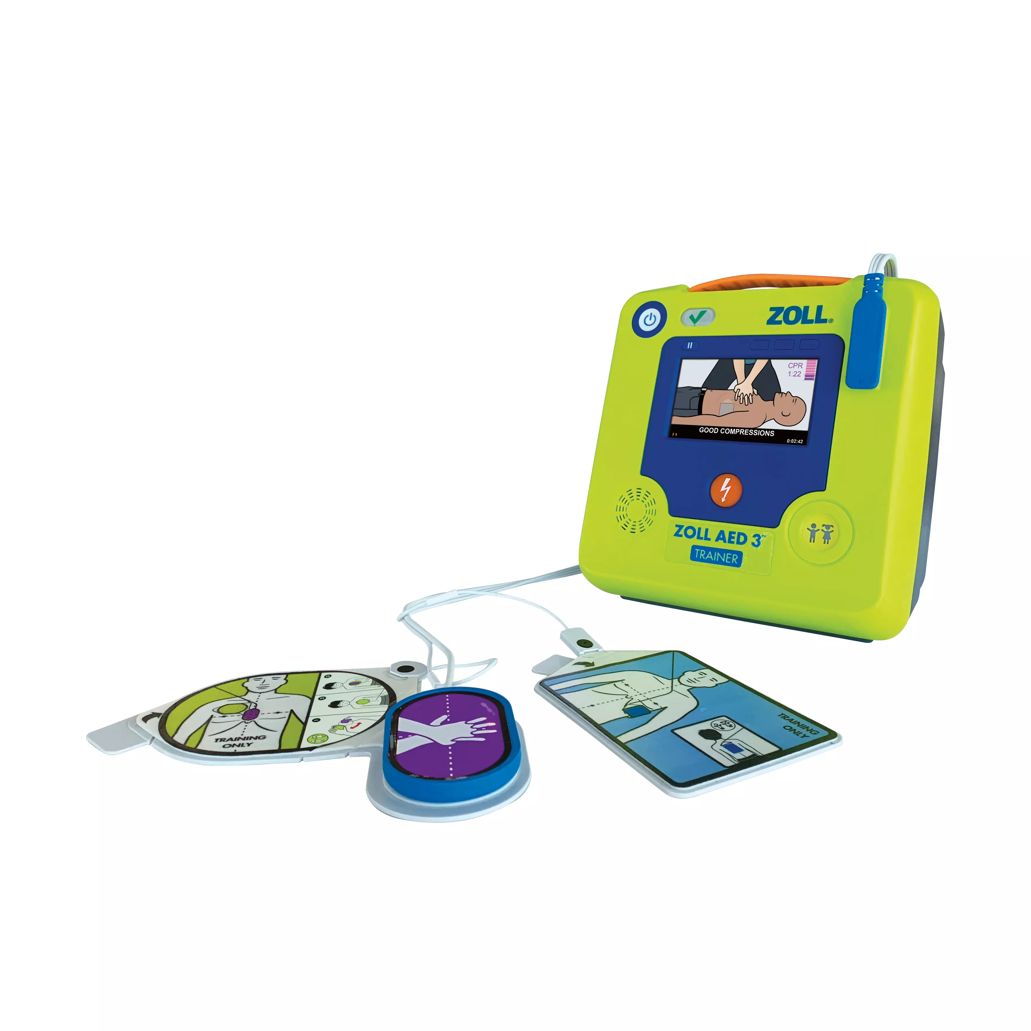 ZOLL AED 3 Trainer Trainingsgerät inkl. CPR Uni-padz Trainings-Elektrode