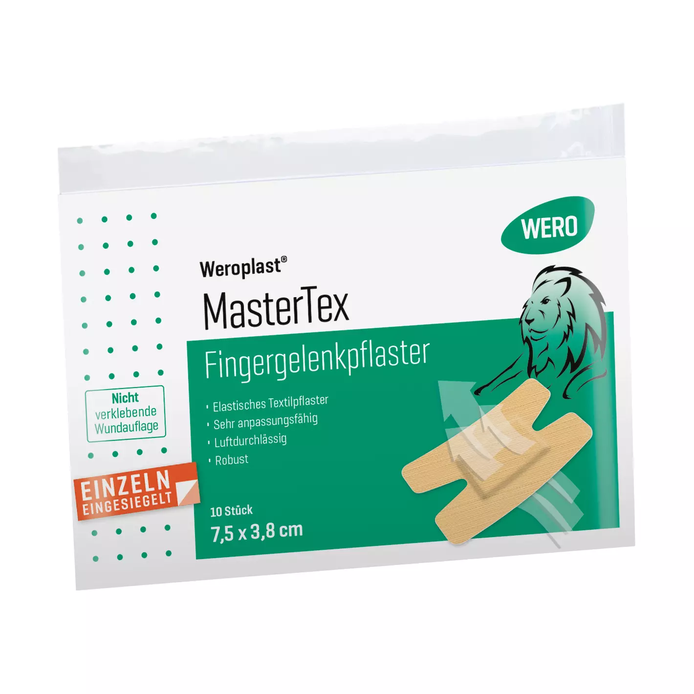 Fingergelenkpflaster Weroplast® MasterTex - 10 Stk