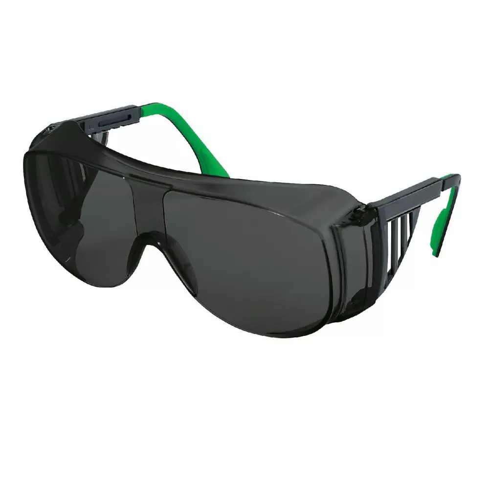 uvex Schweißerschutzbrille beidseitig kratzfest und robust gegen Funken, 5 Stk