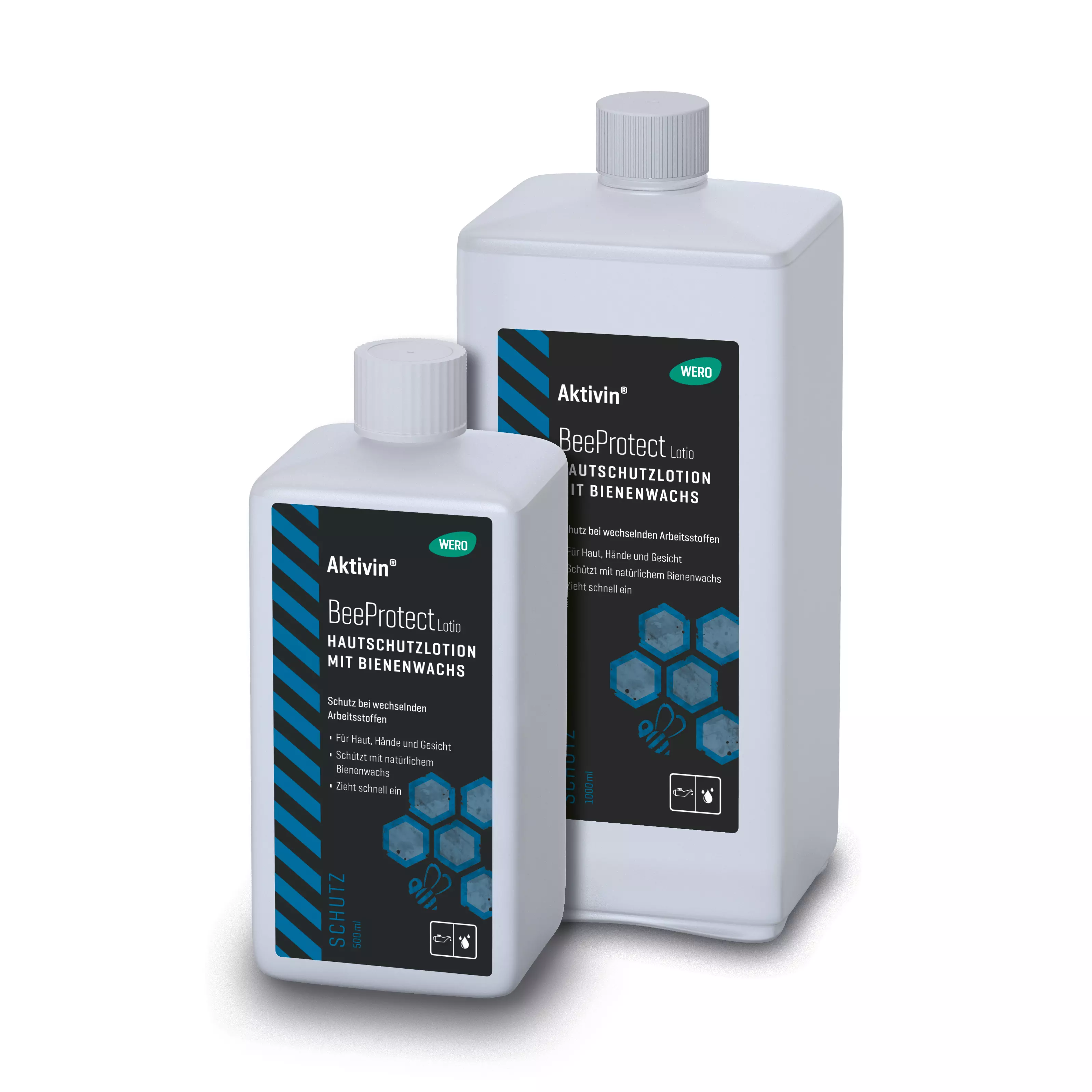 Skin protection lotion Aktivin® BeeProtect Lotio - Euro bottle, 500 ml