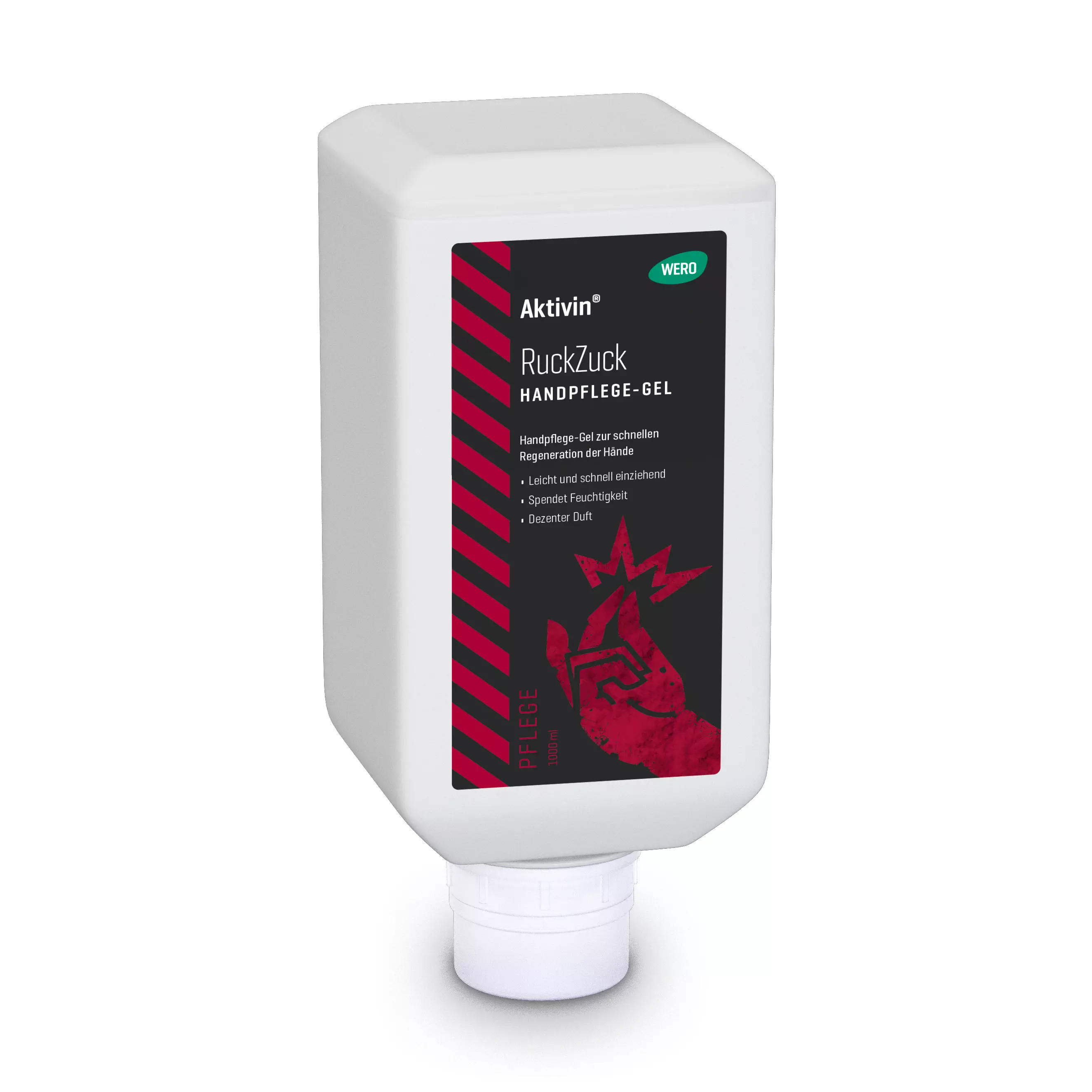 Hand care gel Aktivin® Ruckzuck - soft bottle, 1,000 ml