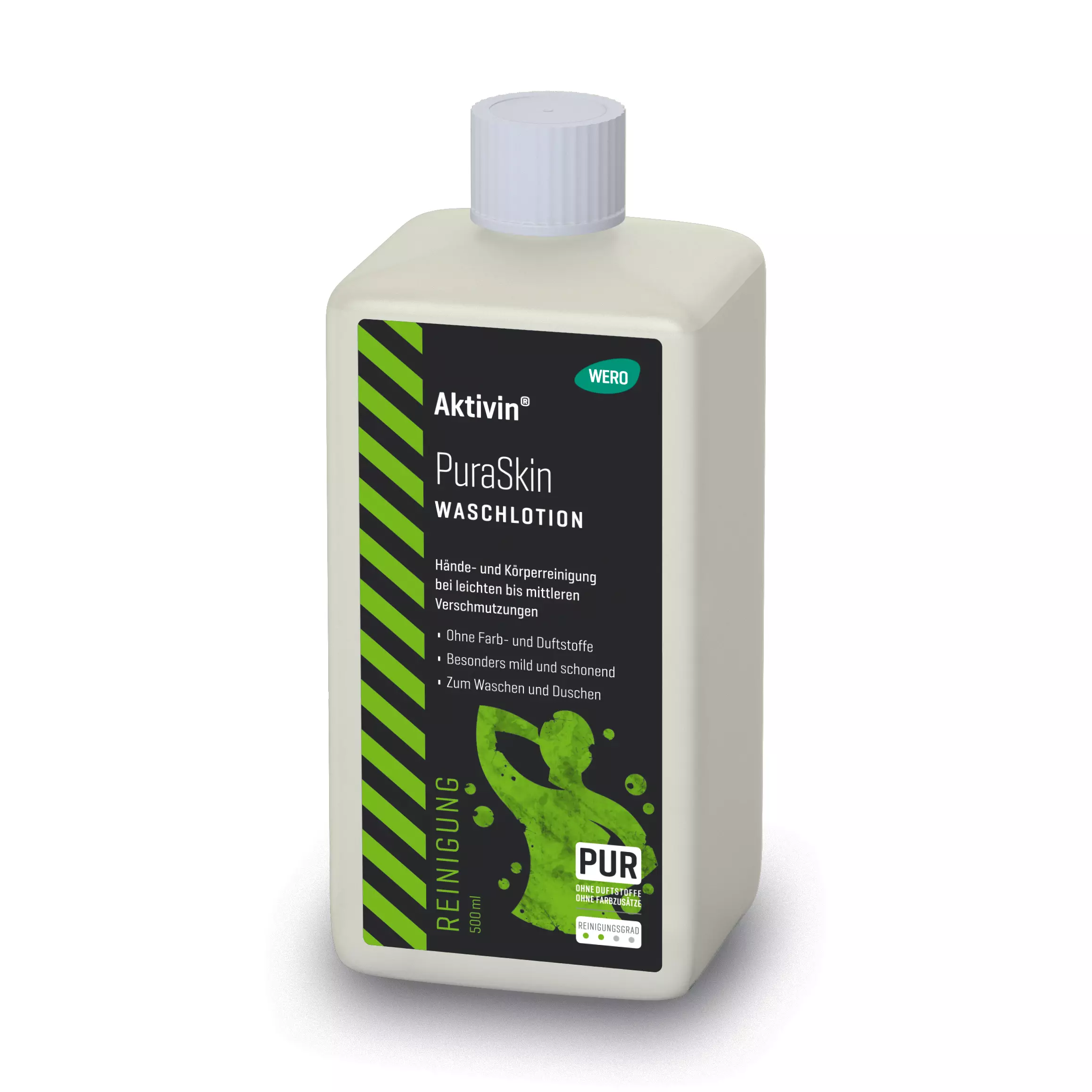 Waschlotion Aktivin® PuraSkin - Euroflasche, 500 ml