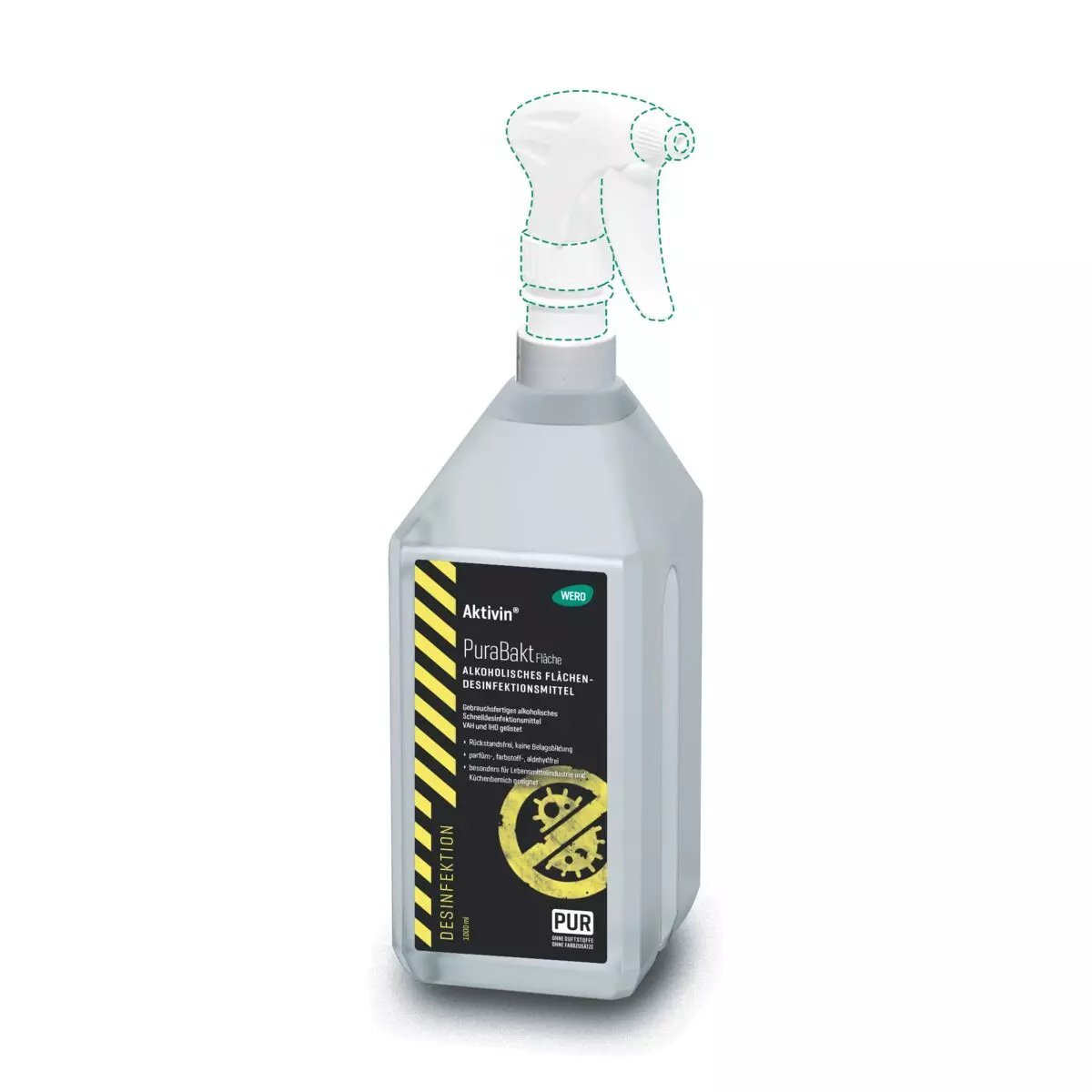 Surface disinfection Aktivin® PuraBakt - bottle, 1,000 ml