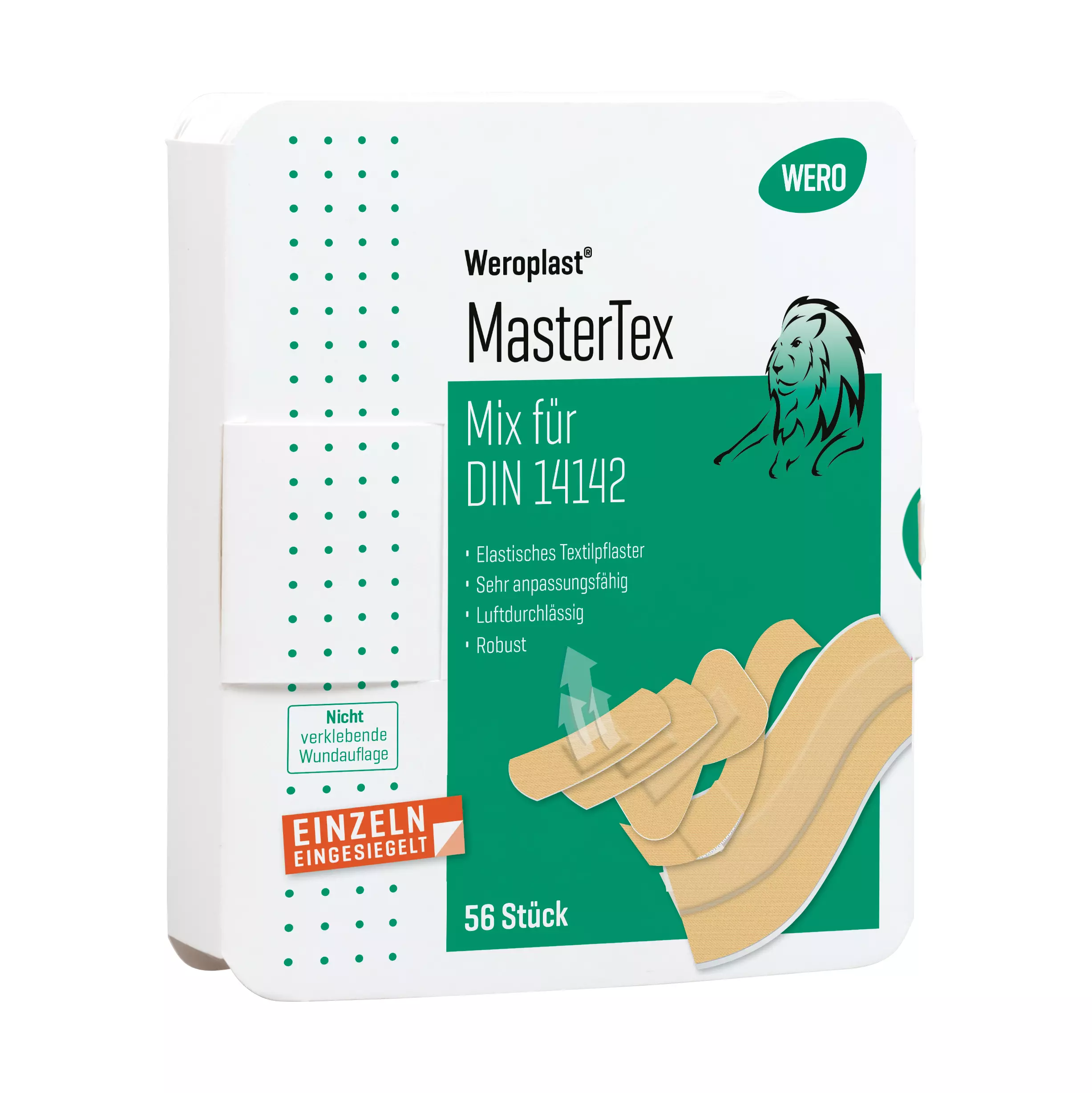Pflasterset Weroplast® MasterTex - DIN 14142