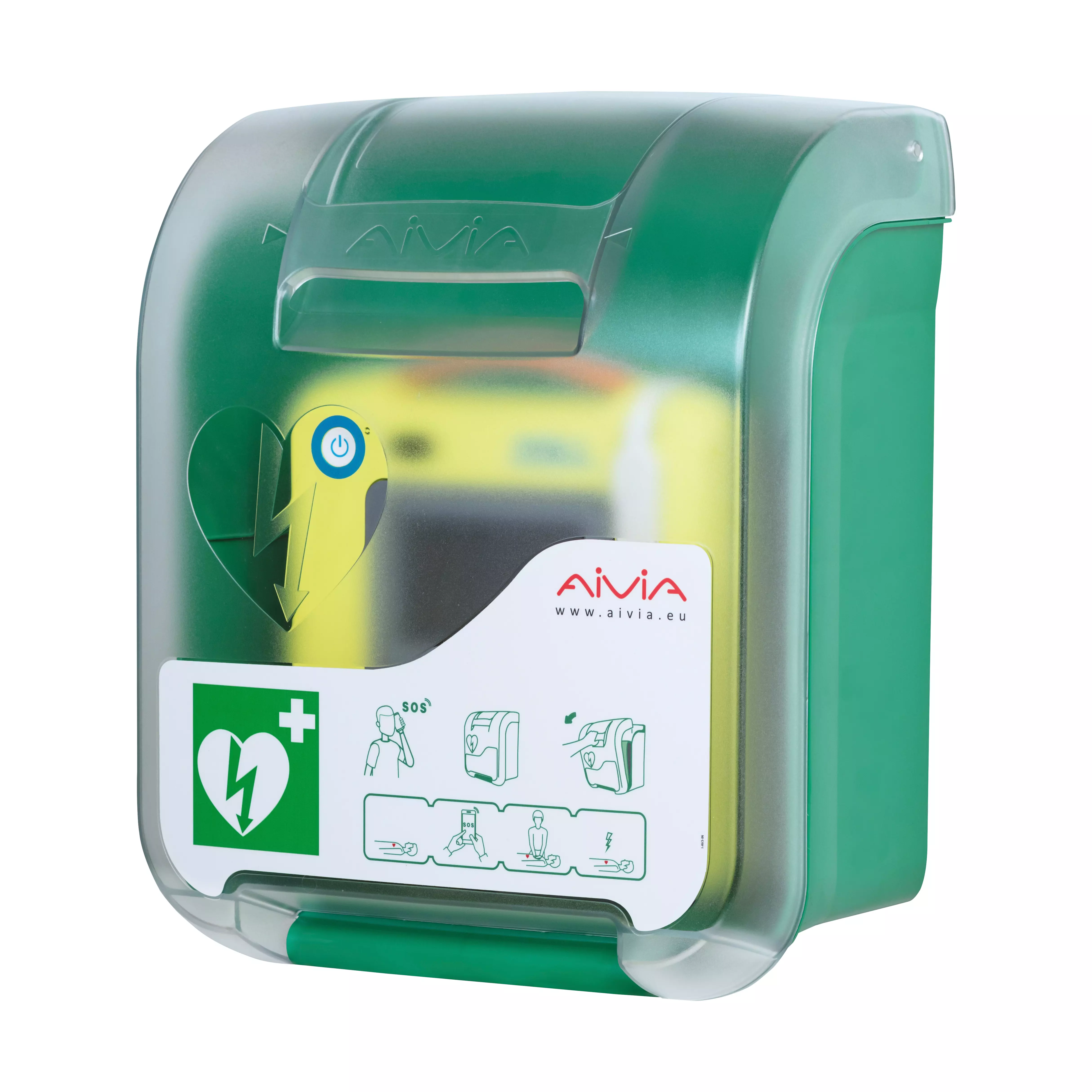 AED wall-mounted cabinet AIVIA IN 100