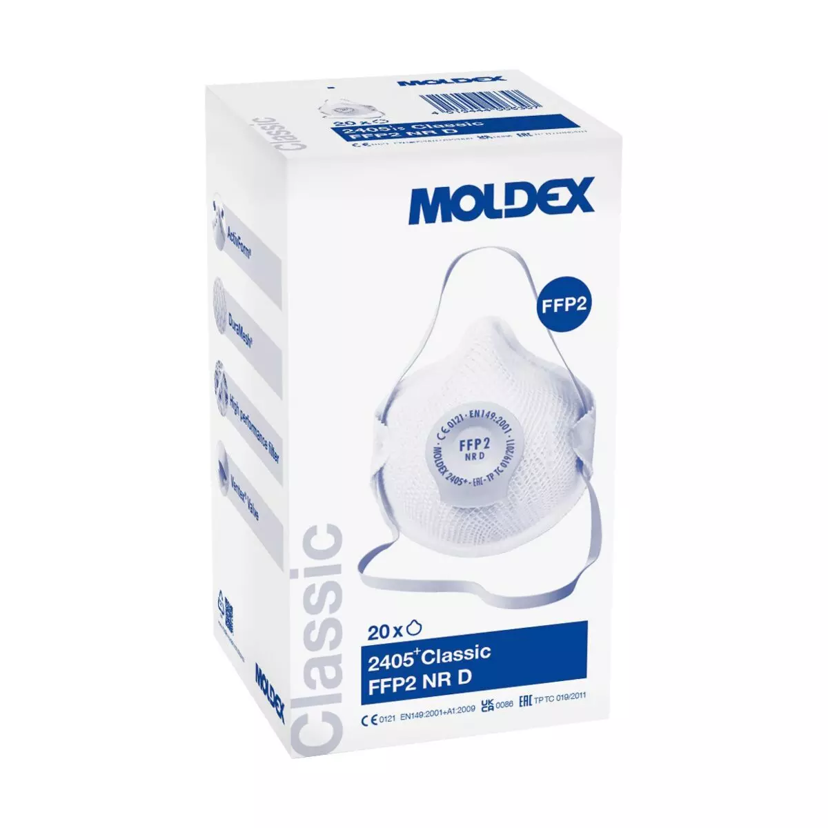 MOLDEX respirators, 20 pcs - FFP2