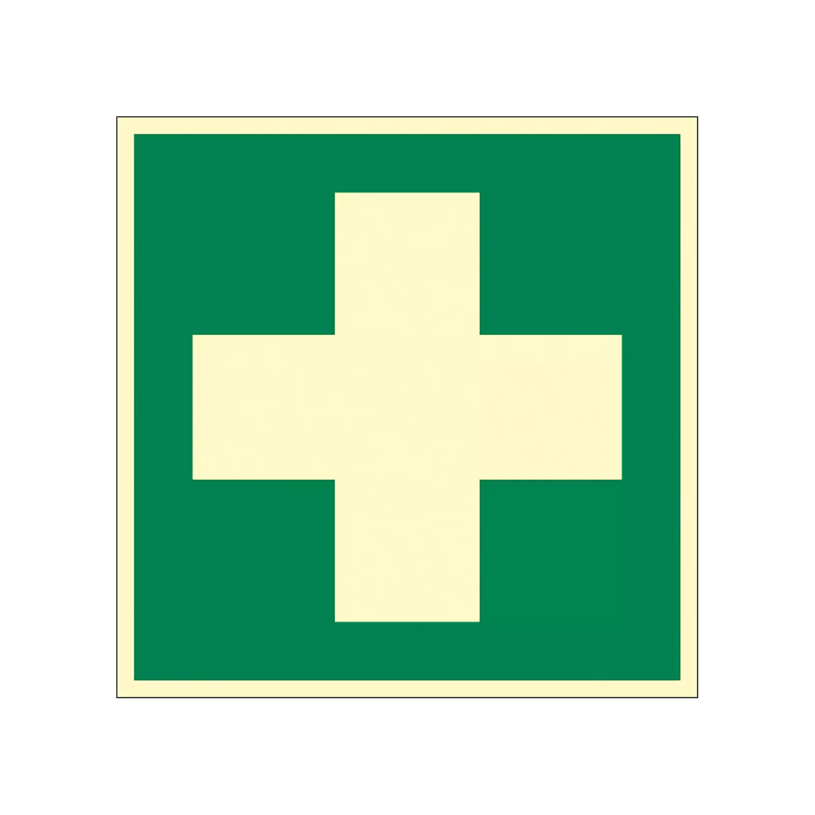 Rettungszeichen - Standart: Erste Hilfe - Standard