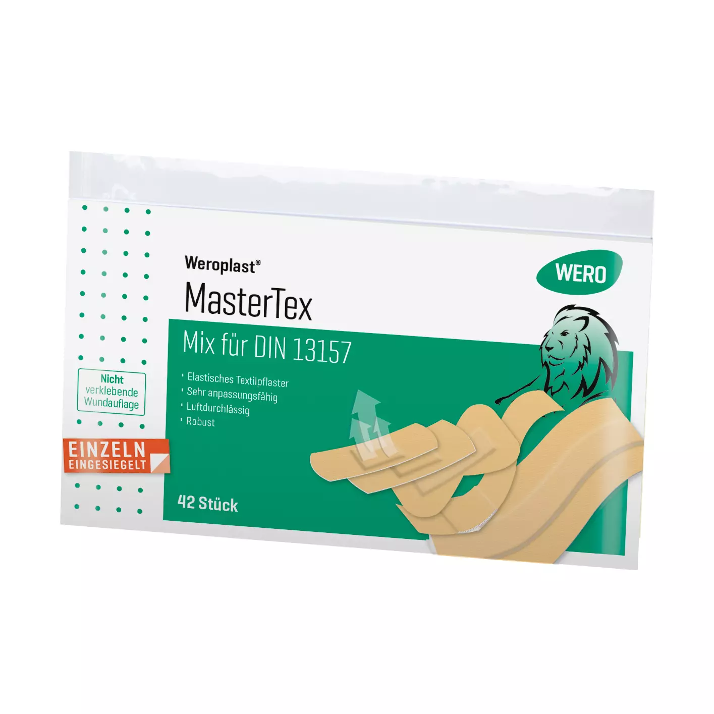 Weroplast MasterTex Mix für DIN 13157 im Folienbeutel