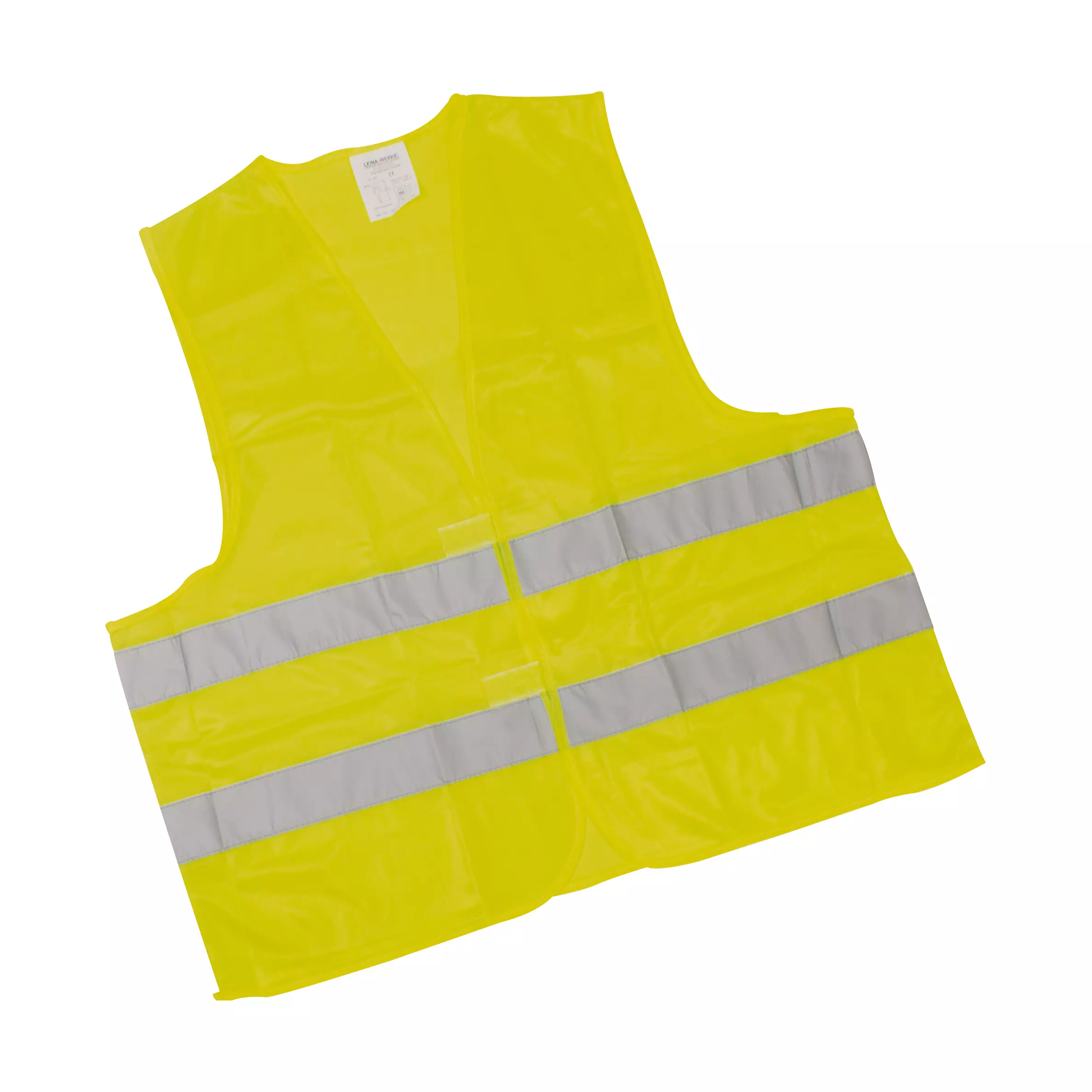 High visibility waistcoat according to DIN EN ISO 20471:2013 / Class 1