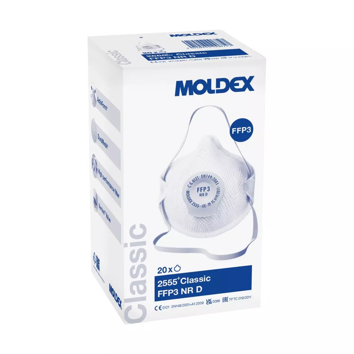 MOLDEX Atemschutzmasken, 20 Stk - FFP3