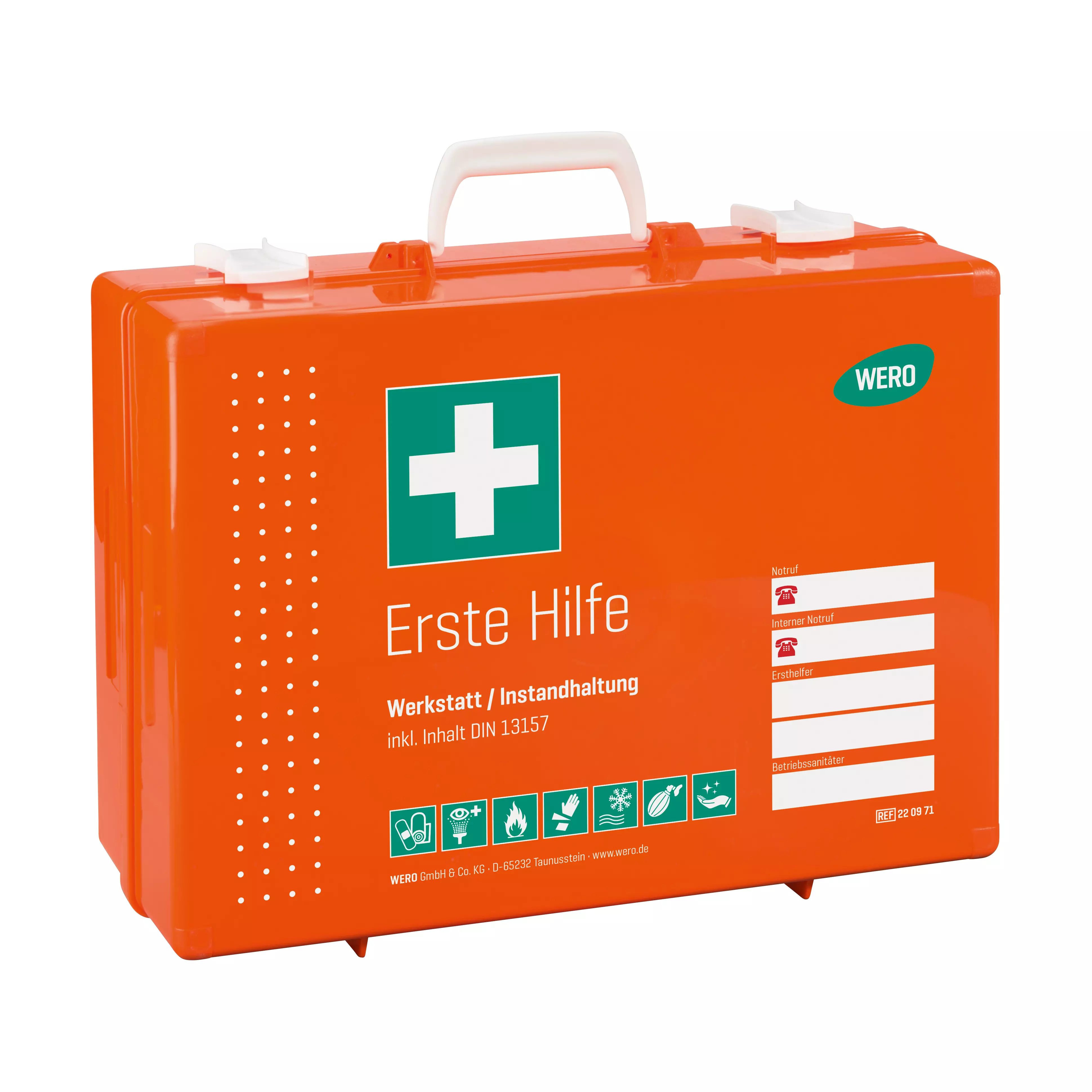 Werotop® 450 First aid kit workshop / maintenance DIN 13157