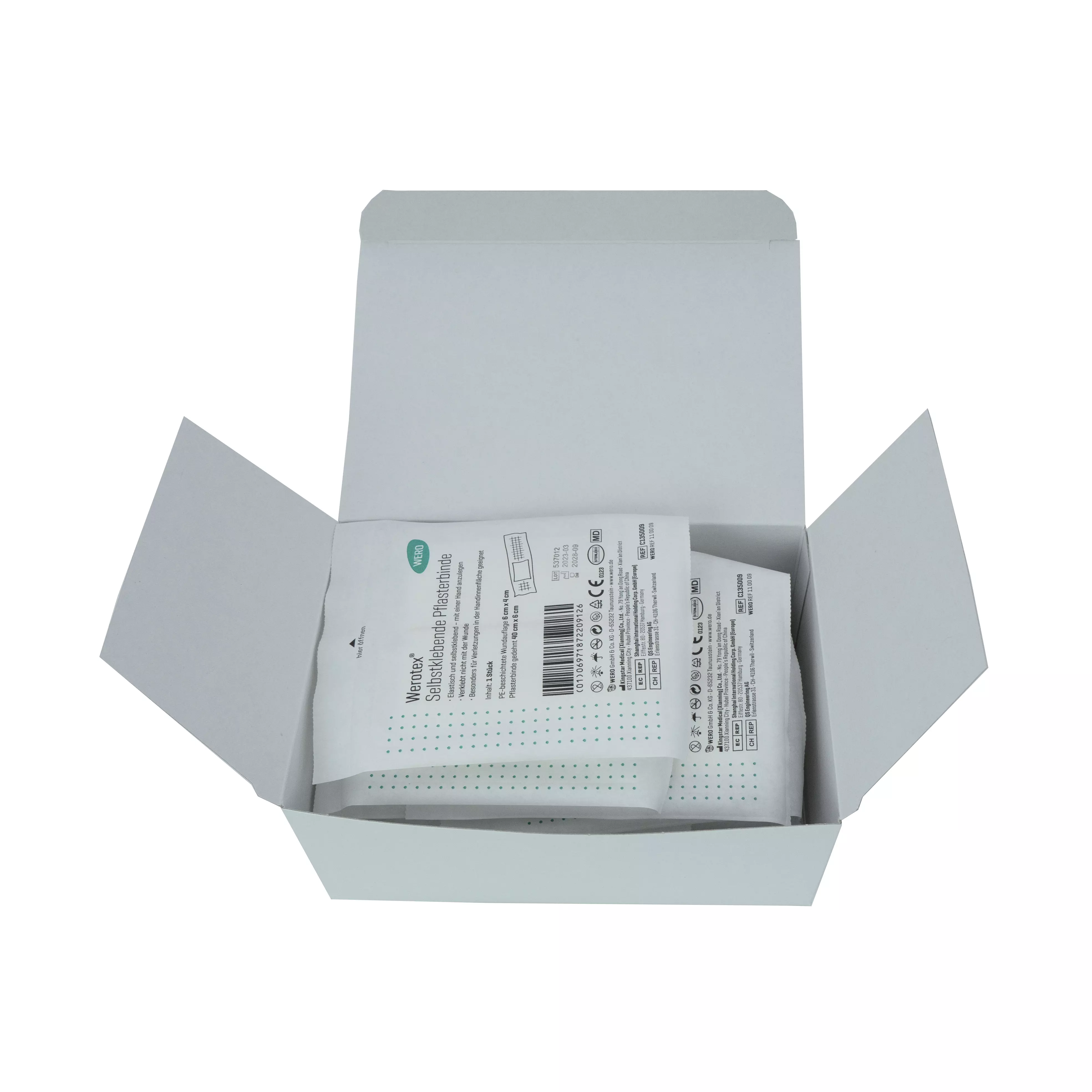 Werotex® selbstklebende Pflasterbinde, steril - 10 Stk