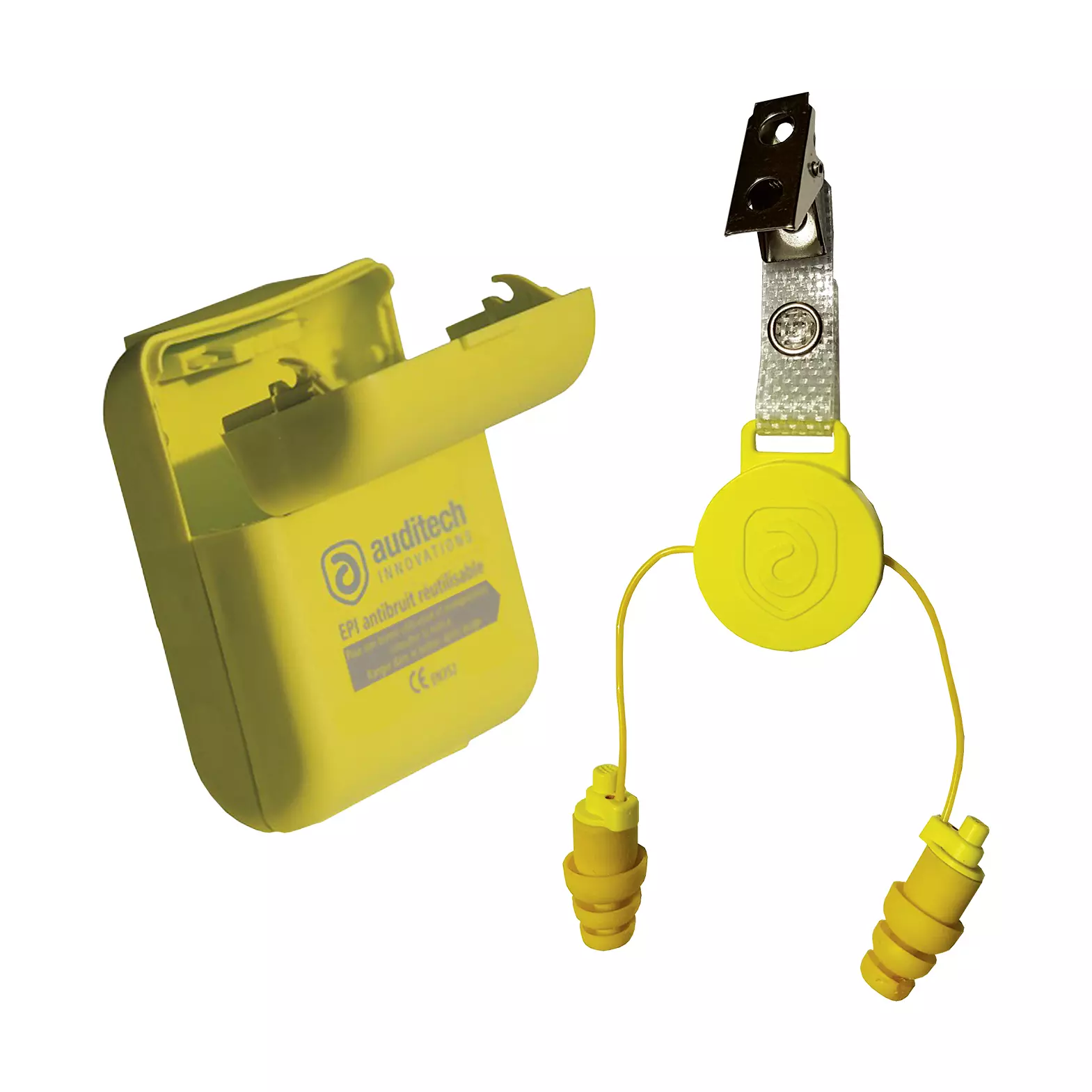 auditech EarTech® Access Gehörschutzstöpsel  - Gelb, nicht detektierbar, 15 – 19 dB
