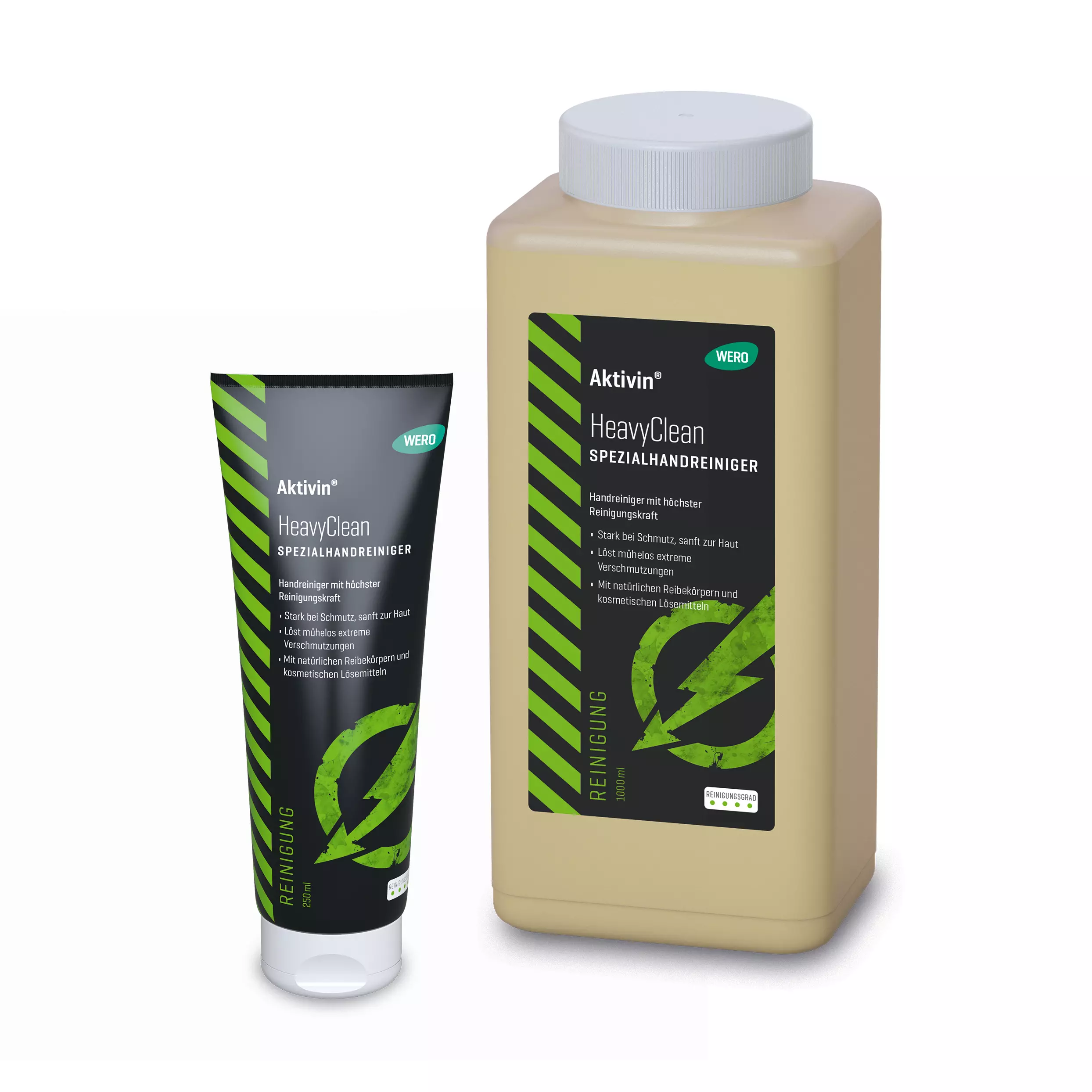 Special hand cleaner Aktivin® HeavyClean - Euro bottle, 1,000 ml