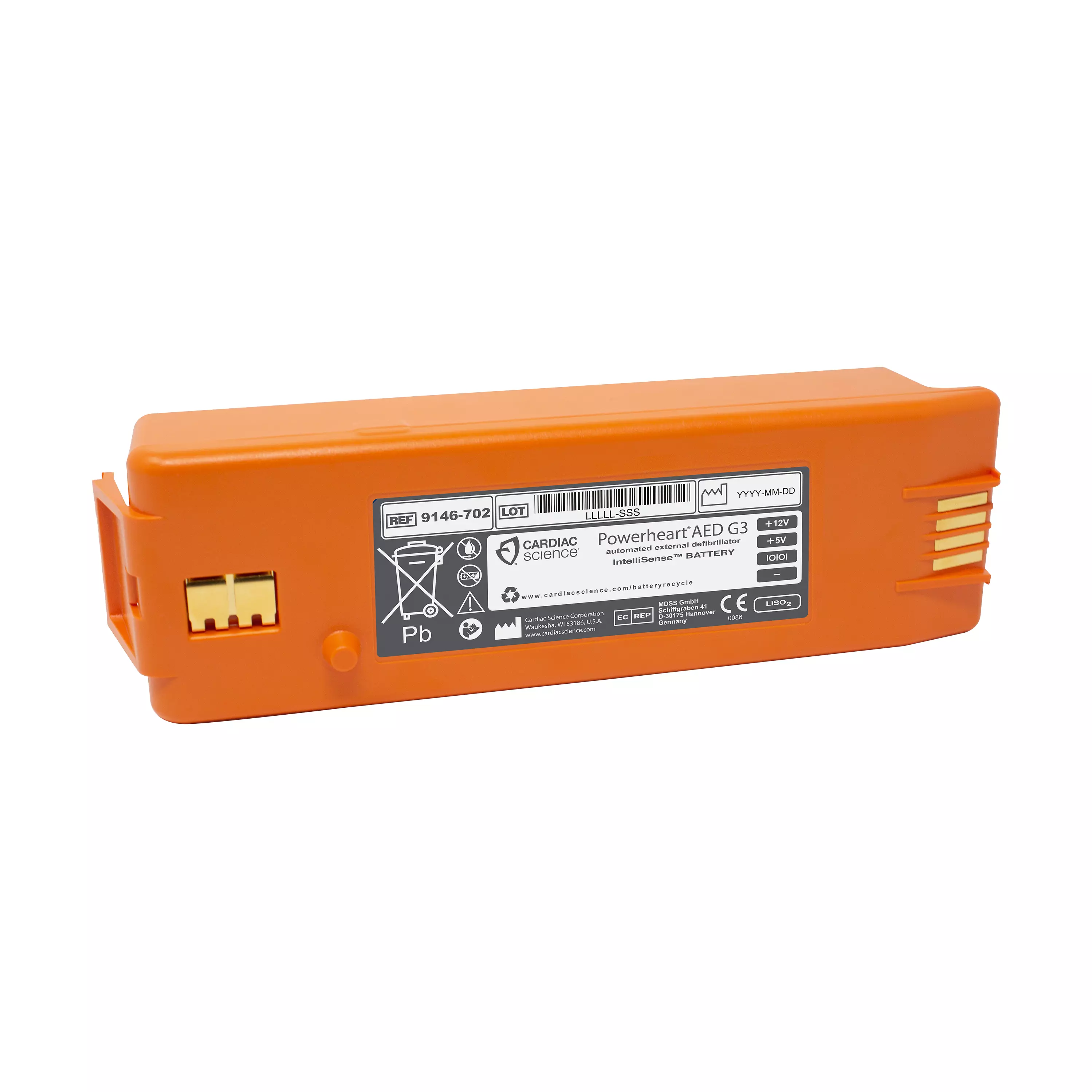Lithium Batterie für AED Cardiac Science/ZOLL PowerHeart AED G3