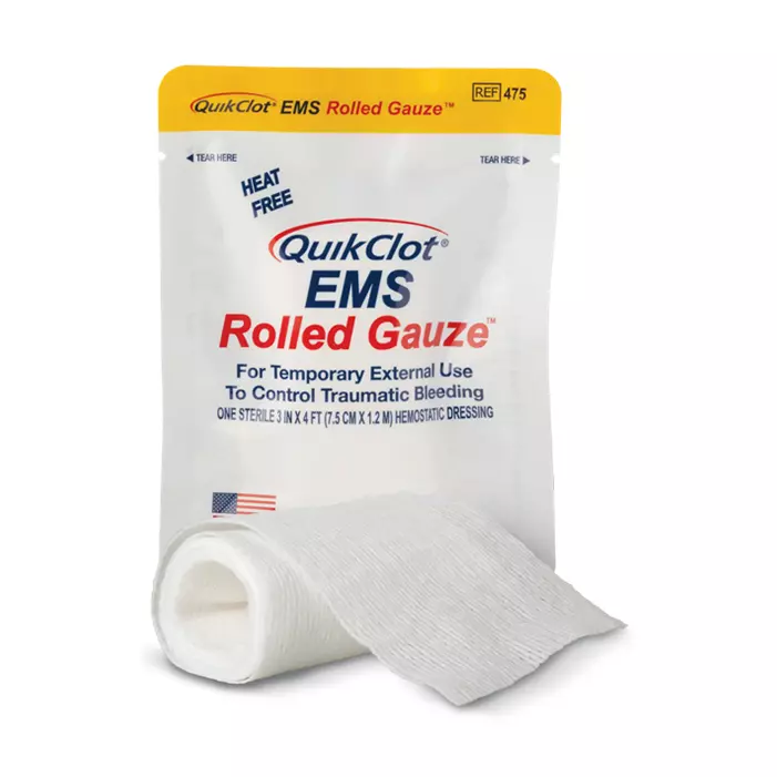 QuikClot® EMS Rolled - Gauze, 120 cm