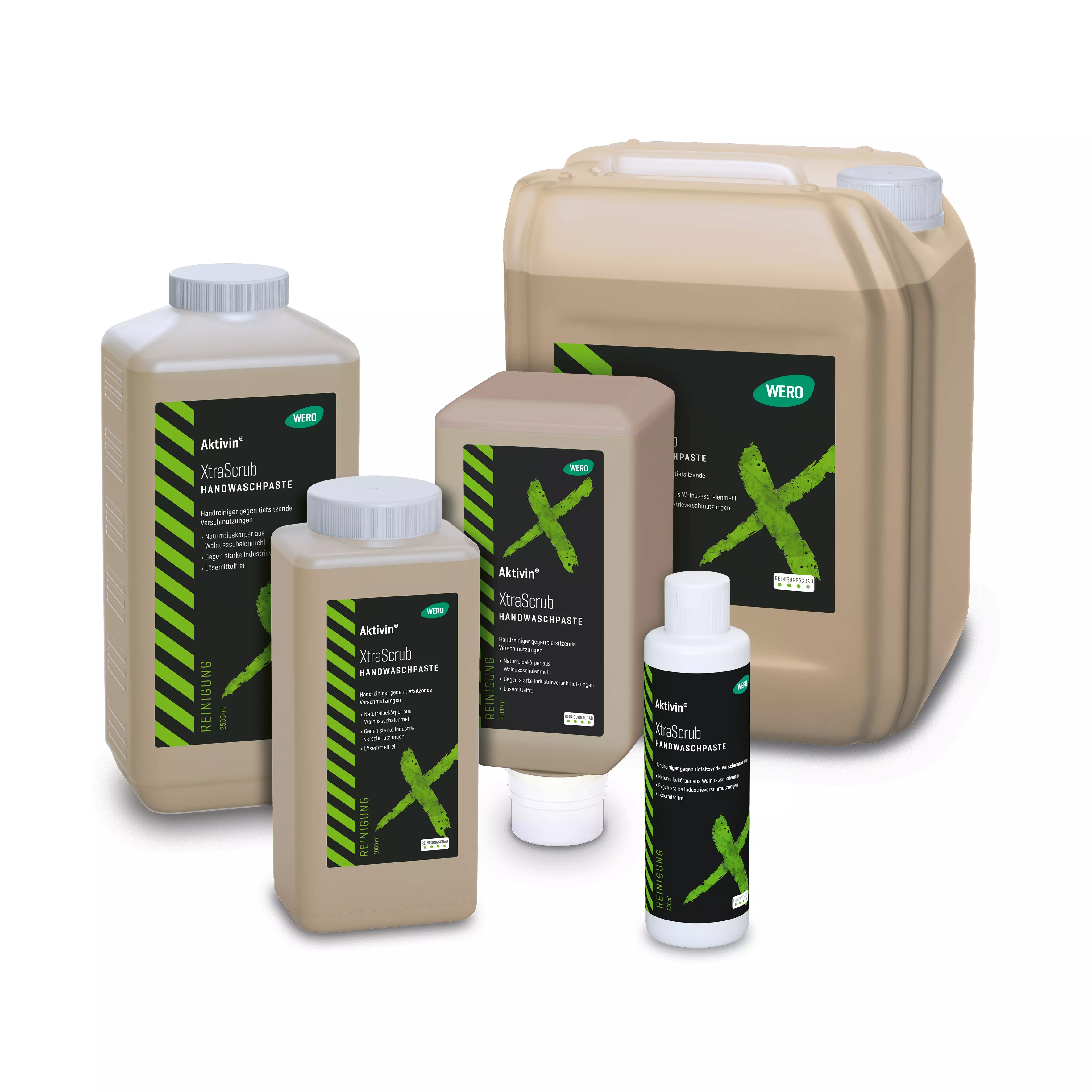 Skin cleansing Aktivin® XtraScrub - Euro bottle, 1,000 ml