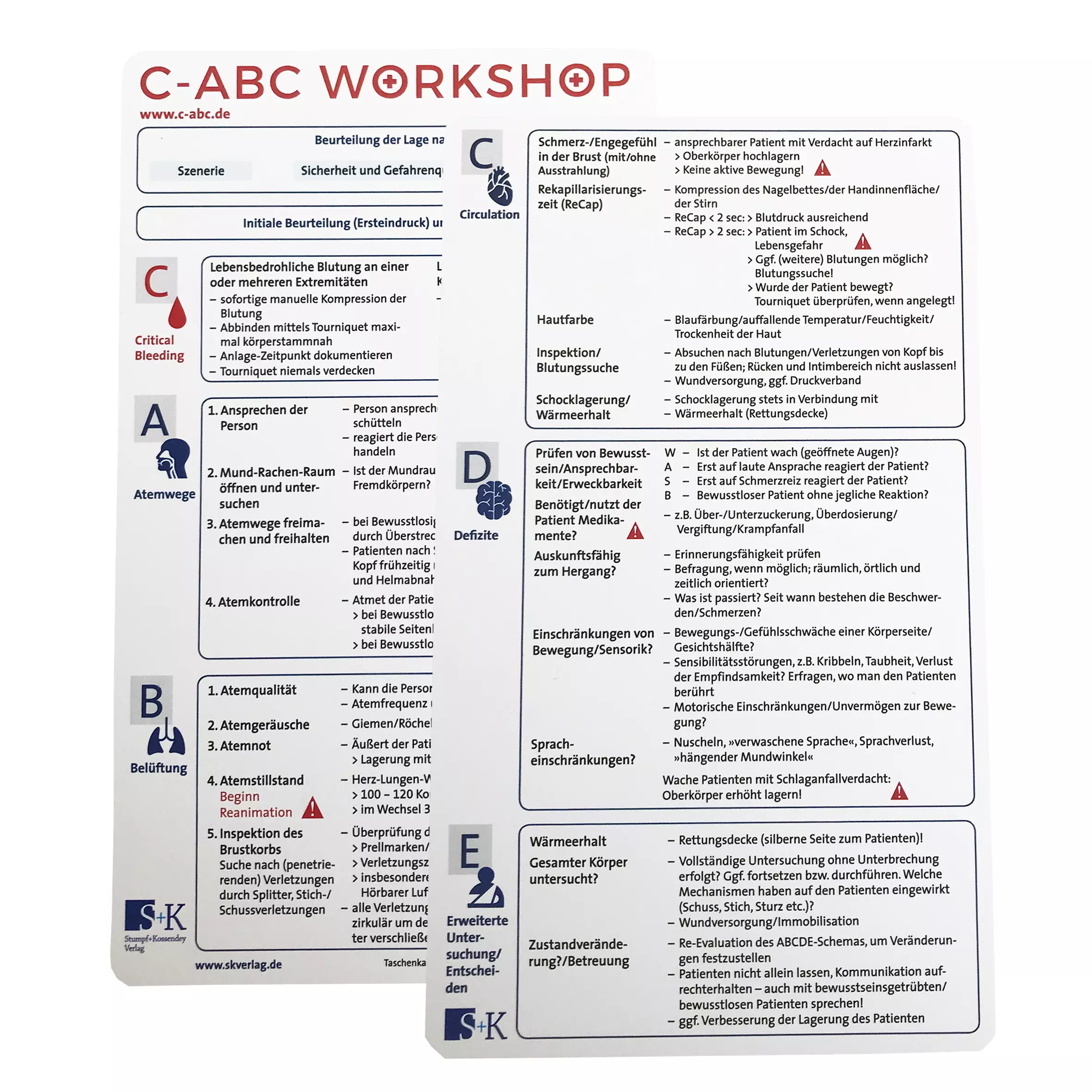 Taschenkarte „C-ABC Workshop“