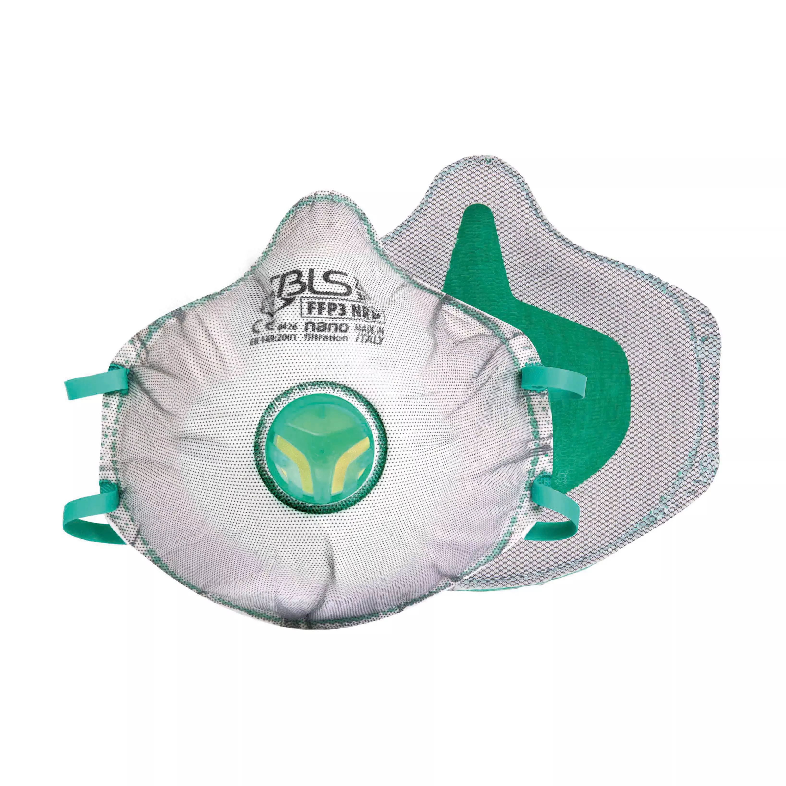 BLS ZerO Atemschutzmasken - ohne Aktivkohlefilter