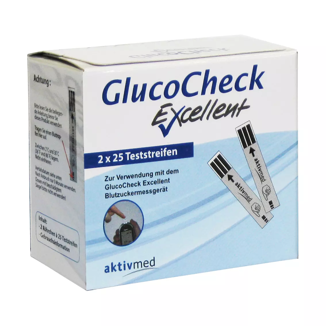 Blutzuckerteststreifen für Blutzuckermessgerät GlucoCheck Excellent®