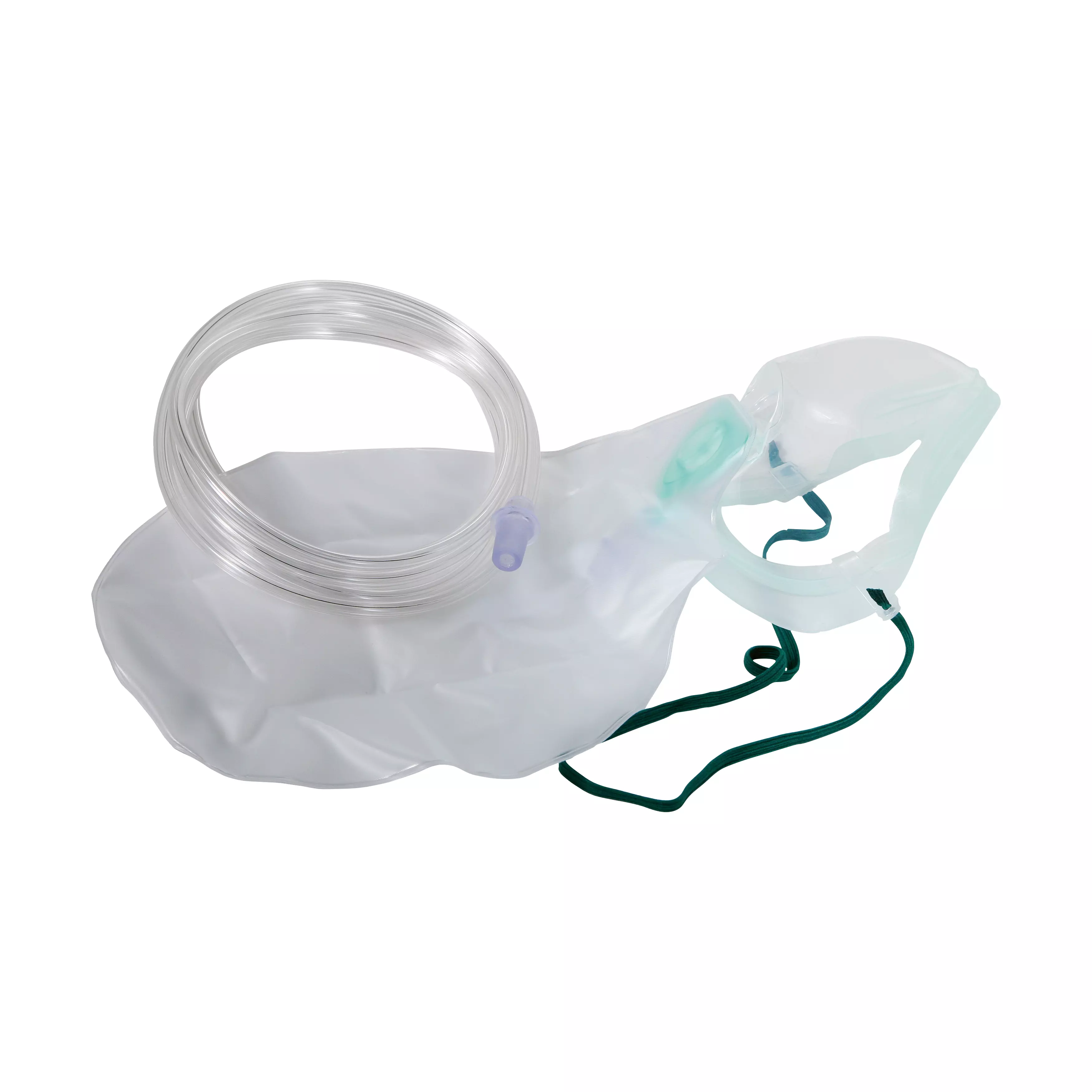 Oxygen inhalation mask with economy bag