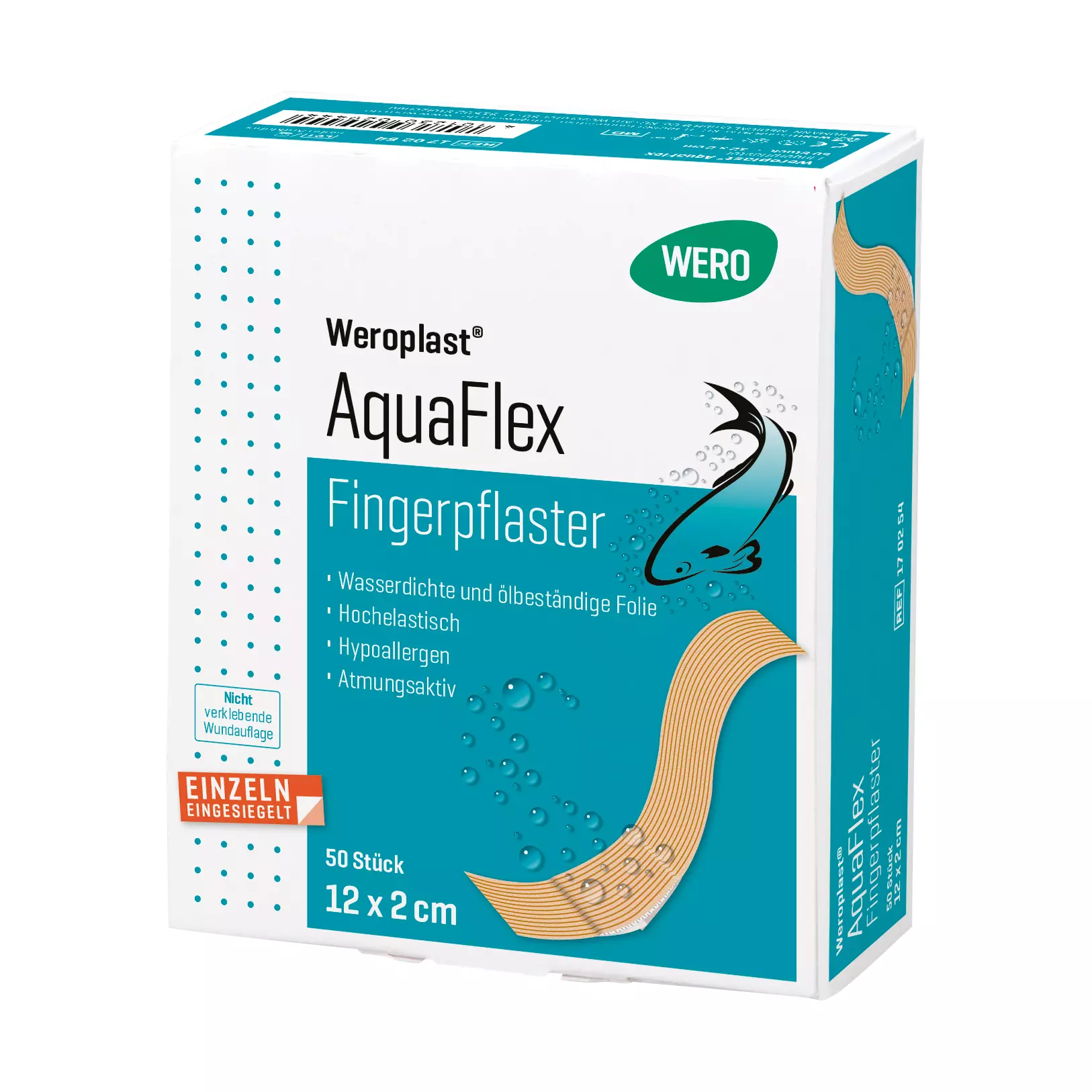 Fingerpflaster Weroplast® AquaFlex - 2 cm, 12 cm