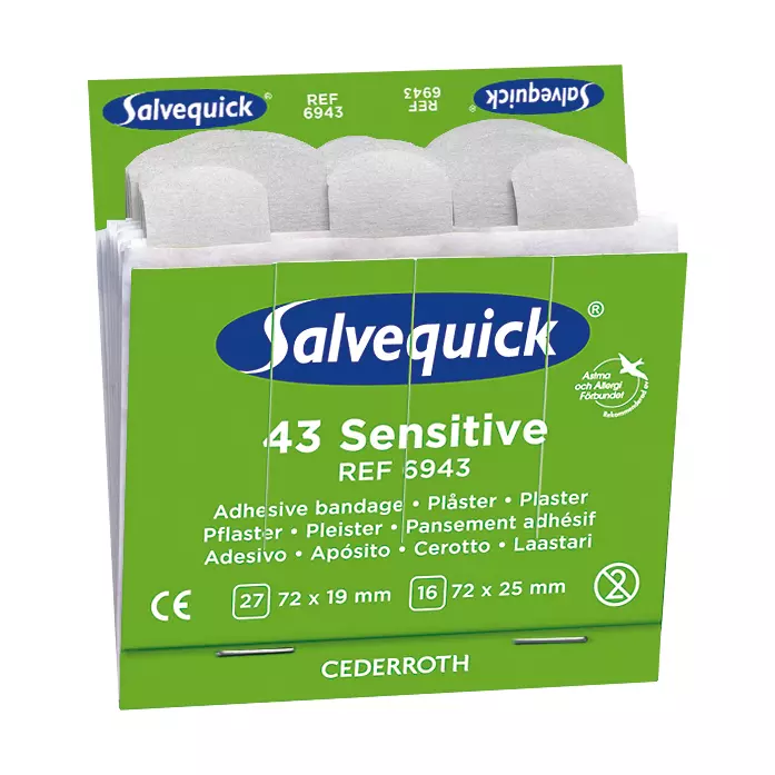 Salvequick® plaster strips, non-woven - insert