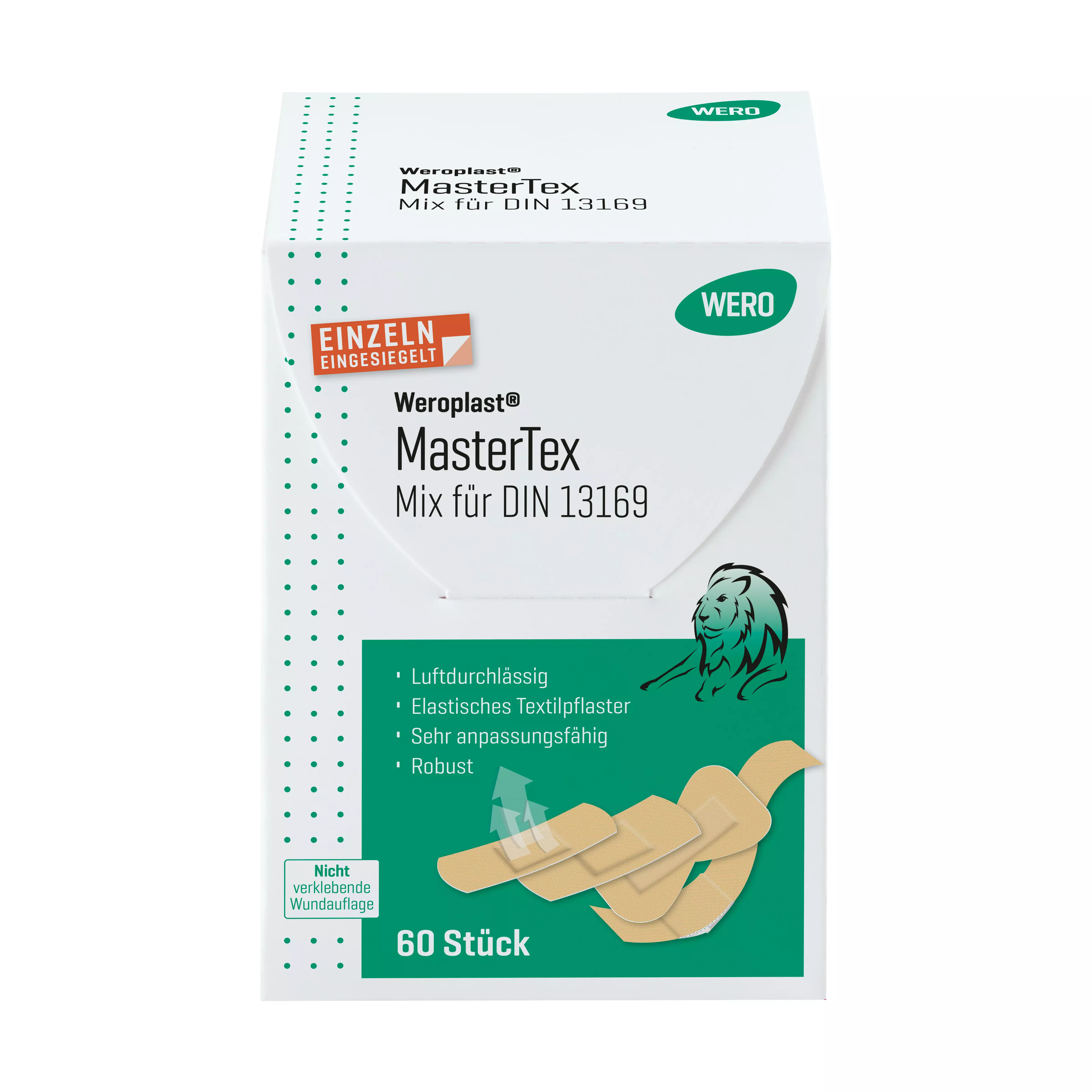 Pflasterset Weroplast® MasterTex - Mix DIN 13169
