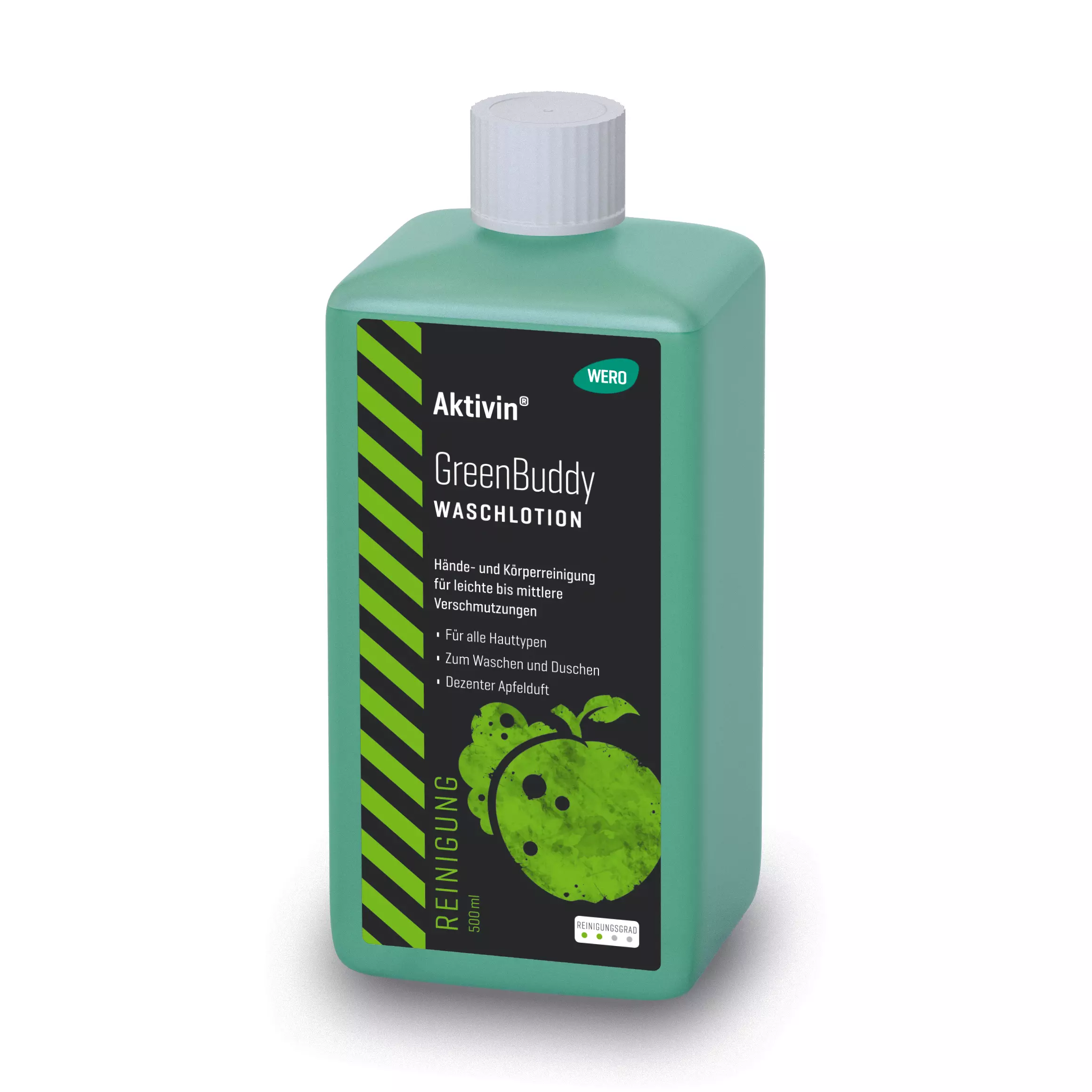 Waschlotion Aktivin® GreenBuddy - Euroflasche, 500 ml