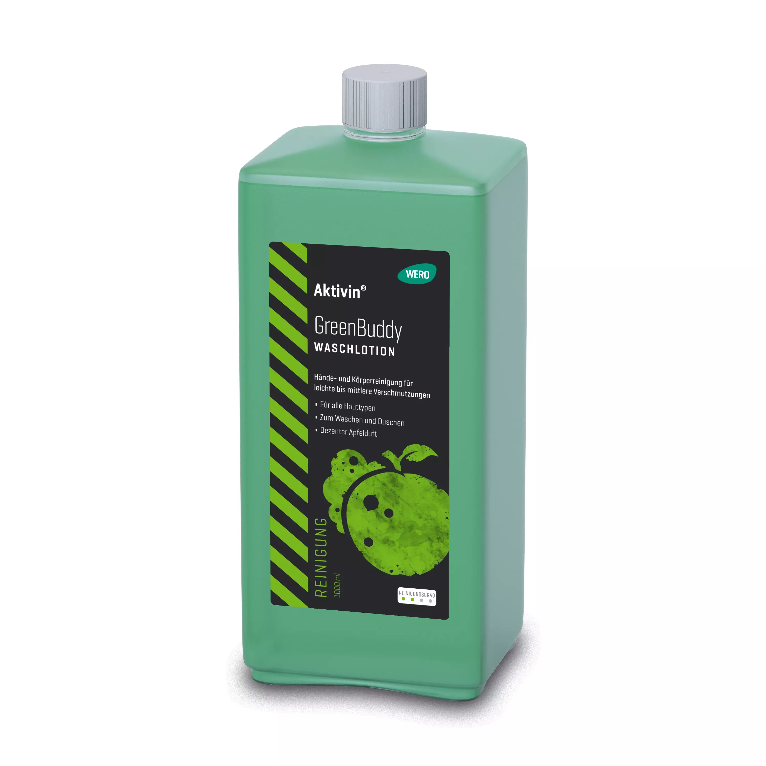 Waschlotion Aktivin® GreenBuddy - Euroflasche, 1.000 ml