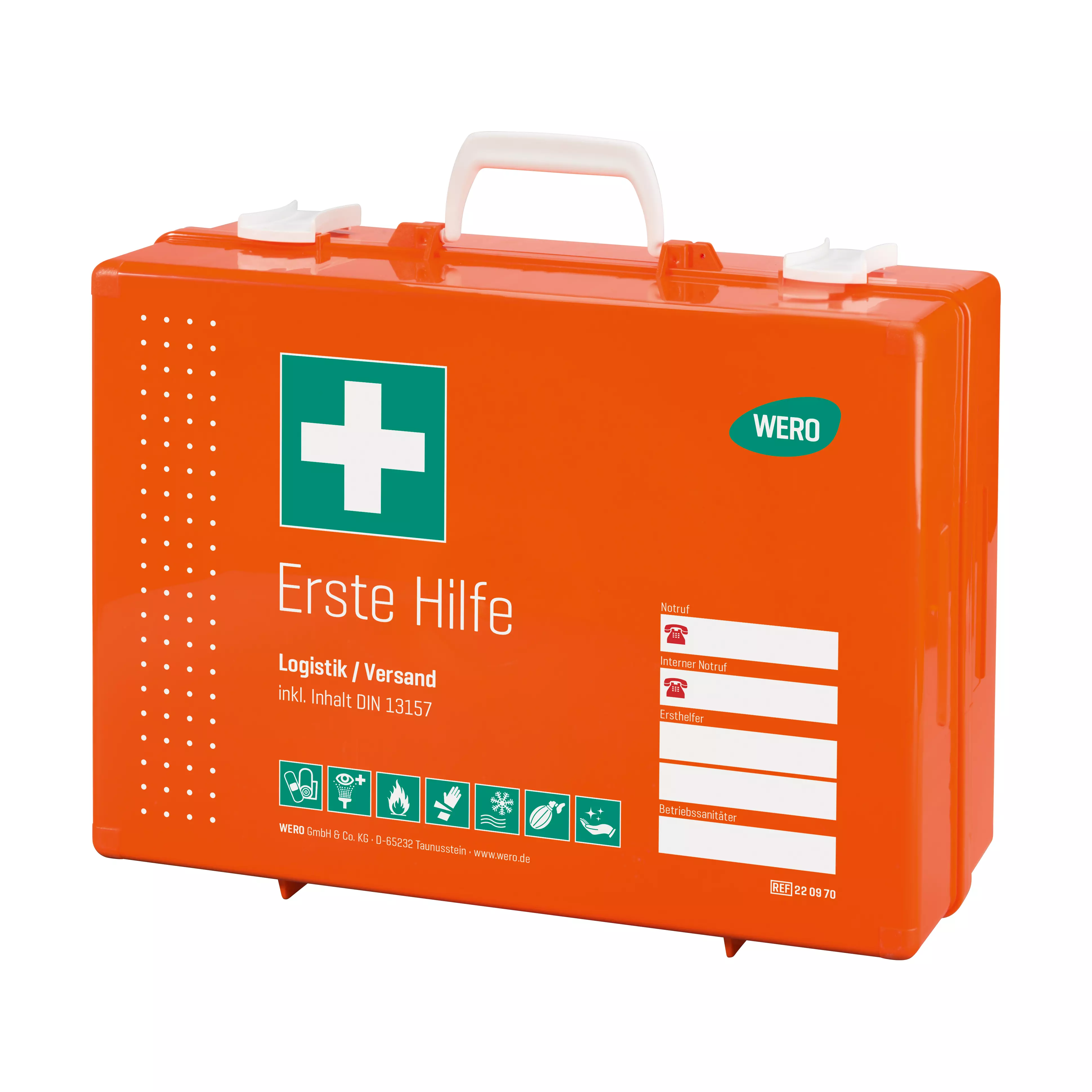 Werotop® 450 First aid kit for logistics / dispatch DIN 13157